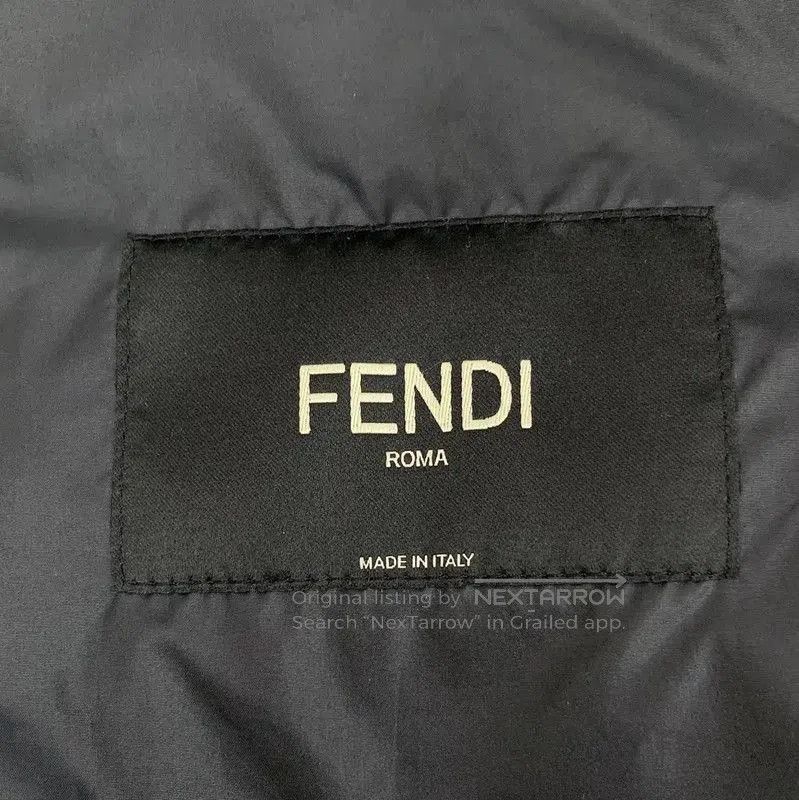 Fendi Fendi Black Polyester Men's Puffer Jacket . Size US L / EU 52-54 / 3 - 5 Thumbnail
