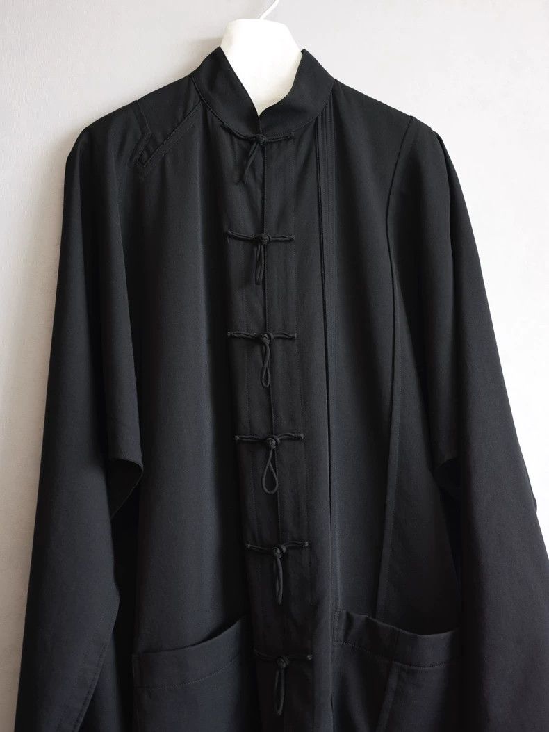 Yohji Yamamoto Yohji Yamamoto 16SS button-down vertical wool jacket 2504-N Size US M / EU 48-50 / 2 - 2 Thumbnail