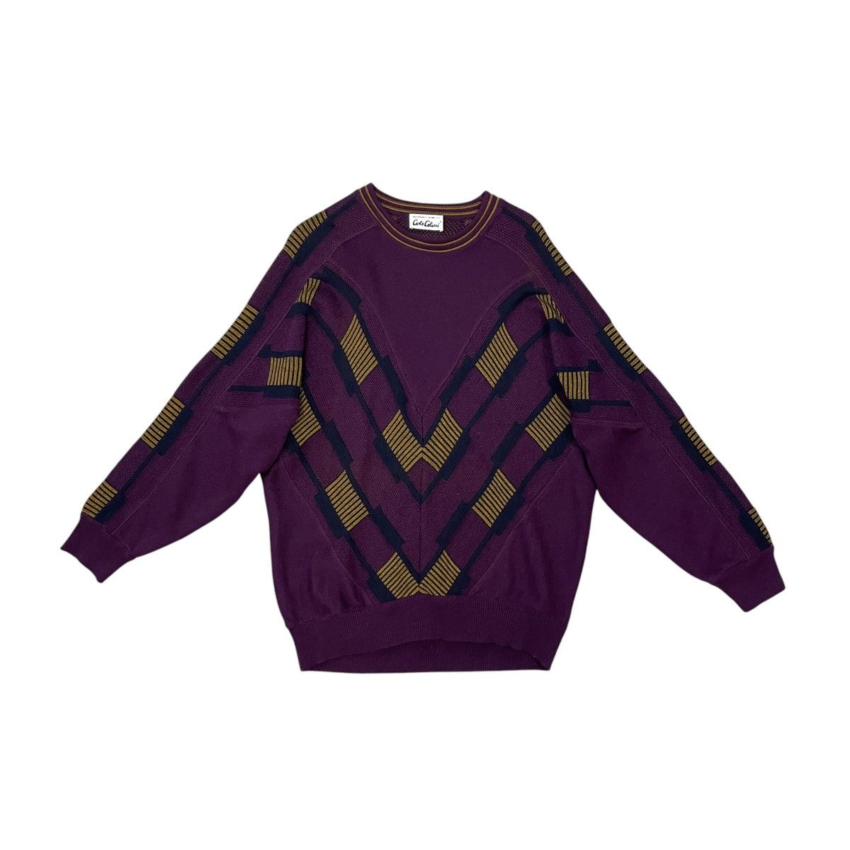 Carlo Colucci × Vintage Vintage Carlo Colucci Wool Sweater Size 48 Size US L / EU 52-54 / 3 - 1 Thumbnail