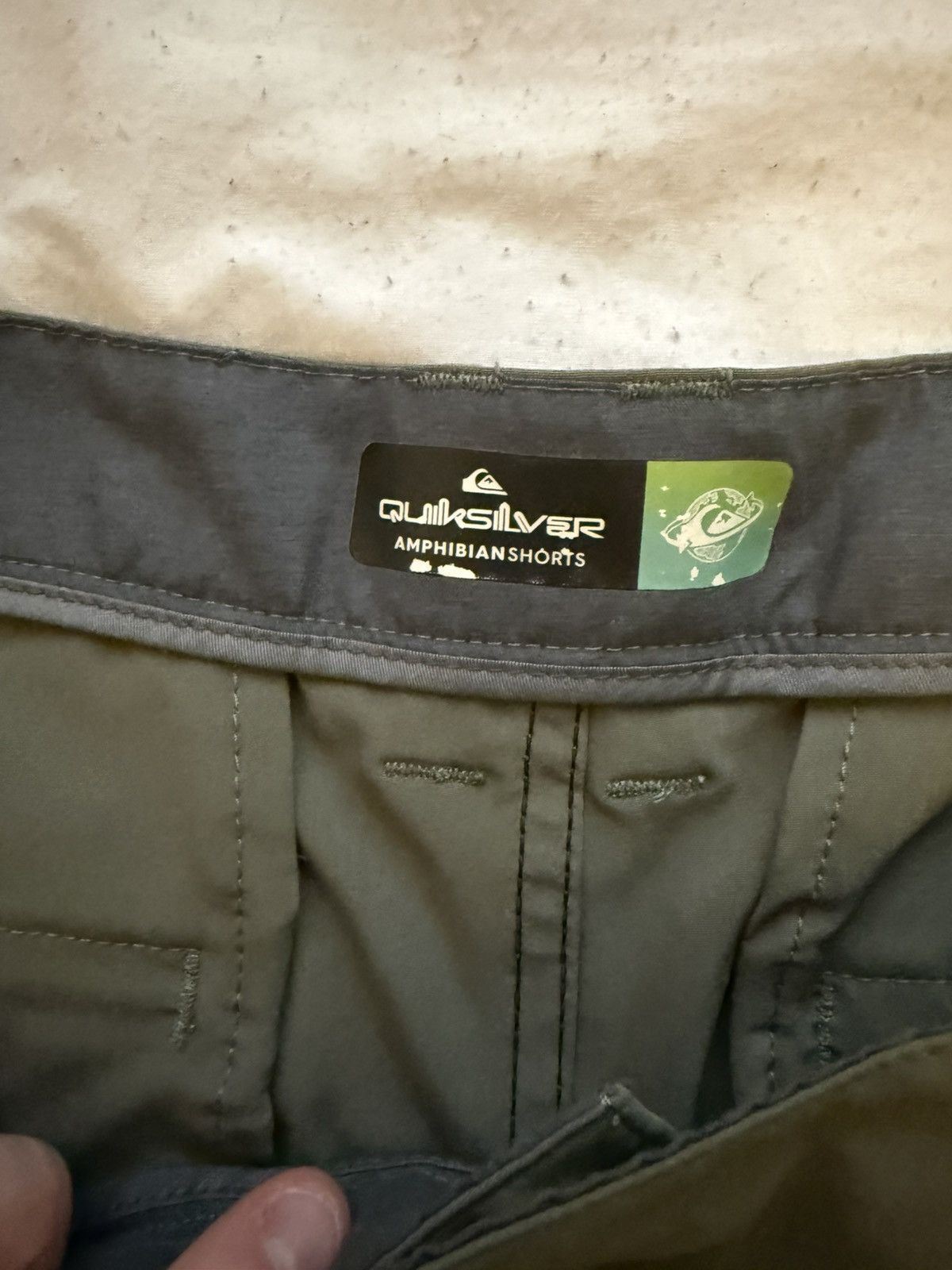 Quiksilver Quicksilver dark green quick dry shorts size 36 Size US 36 / EU 52 - 2 Thumbnail