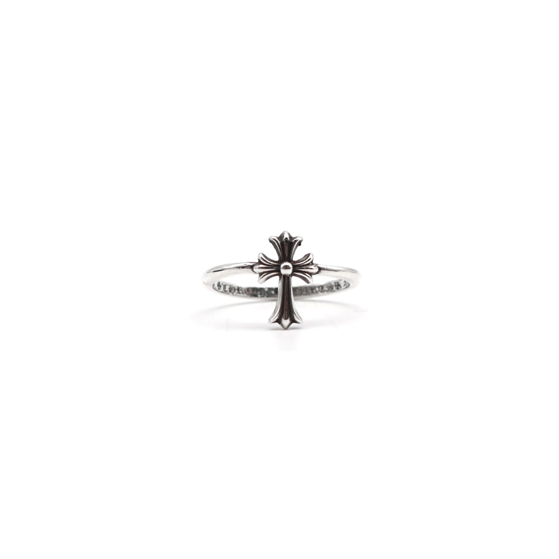 Chrome Hearts Chrome Hearts Silver Bubblegum Cross Ring Size ONE SIZE - 1 Thumbnail