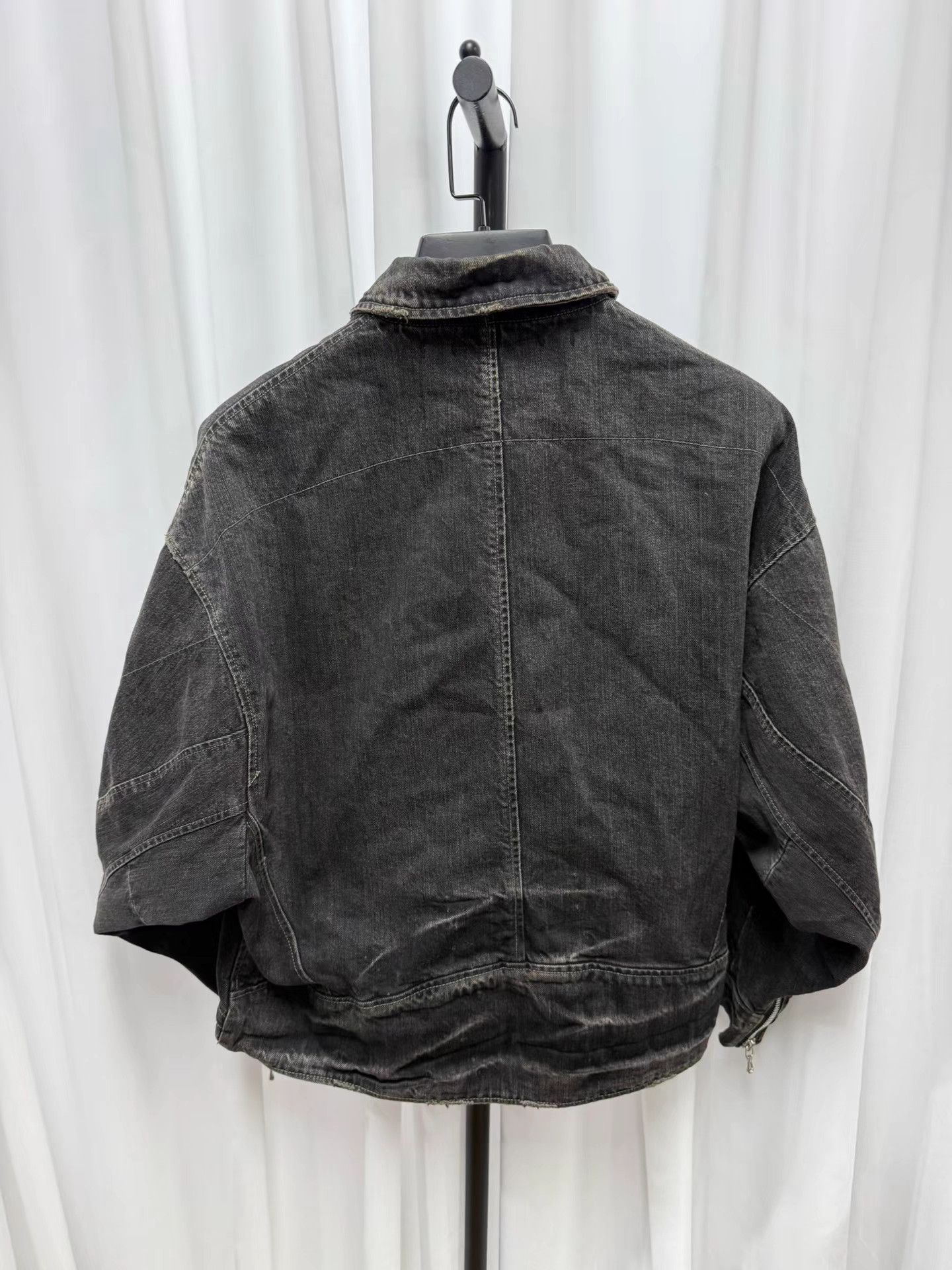 Julius Julius Distressed Washed Denim Jacket K20 Size US S / EU 44-46 / 1 - 8 Thumbnail