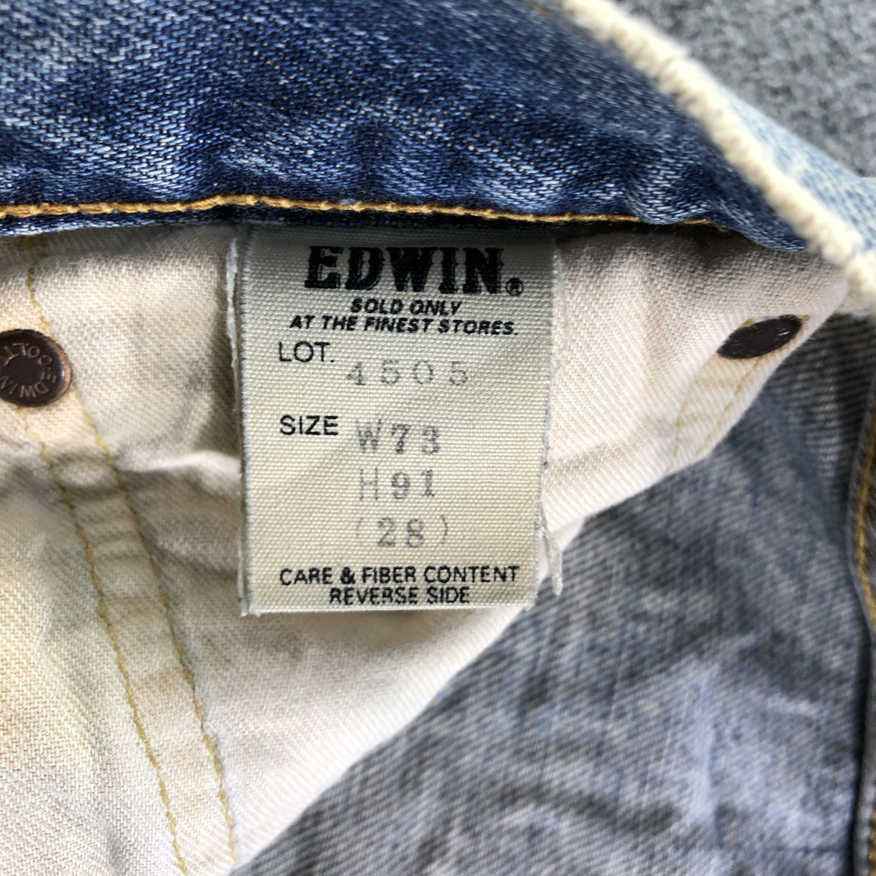 Edwin Vintage Edwin 505X Jeans-J3939 Size US 28 / EU 44 - 10 Thumbnail