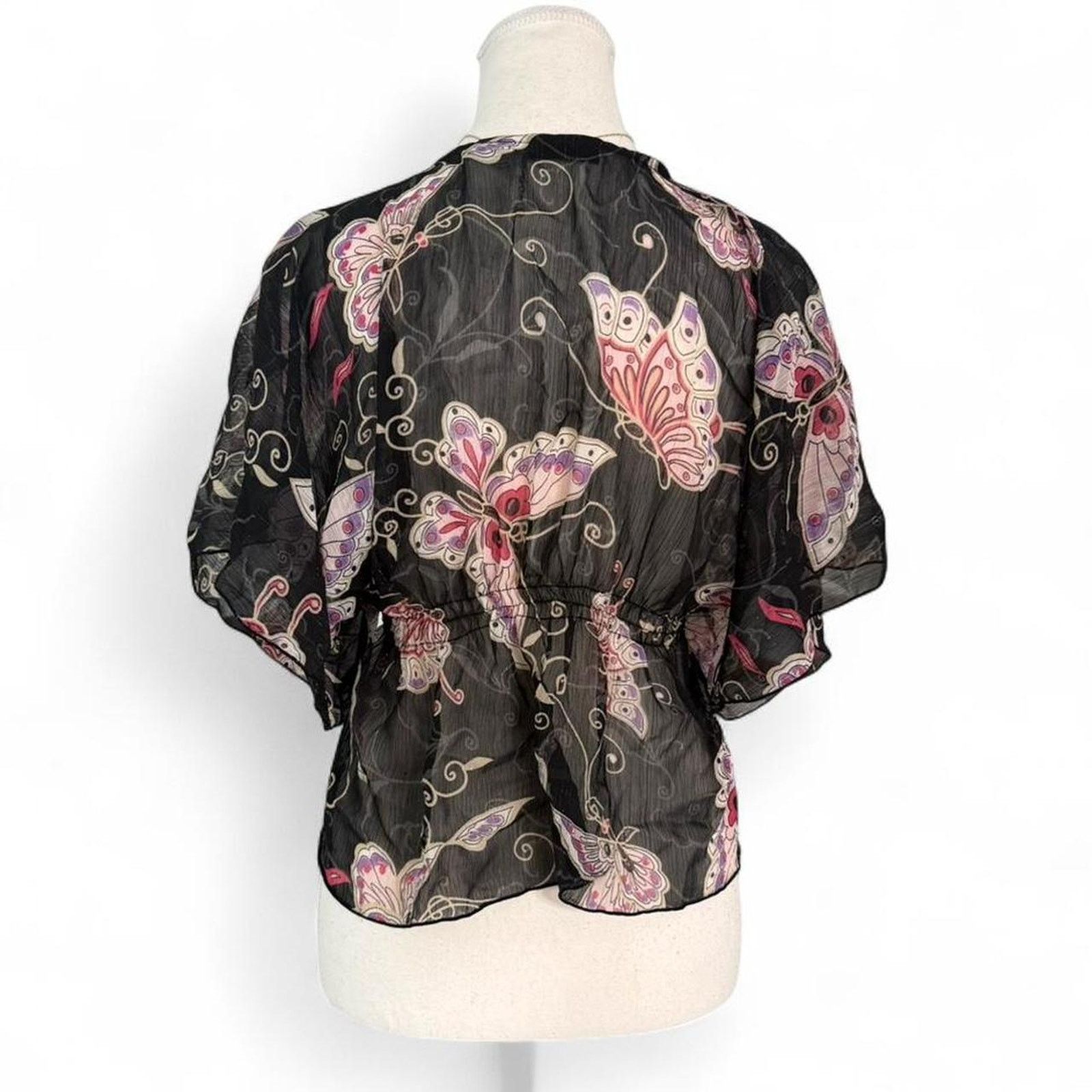 Other Mary Kate & Ashley Y2K 2000 Belle Sleeve Cinched Top size XS Size XS / US 0-2 / IT 36-38 - 2 Thumbnail