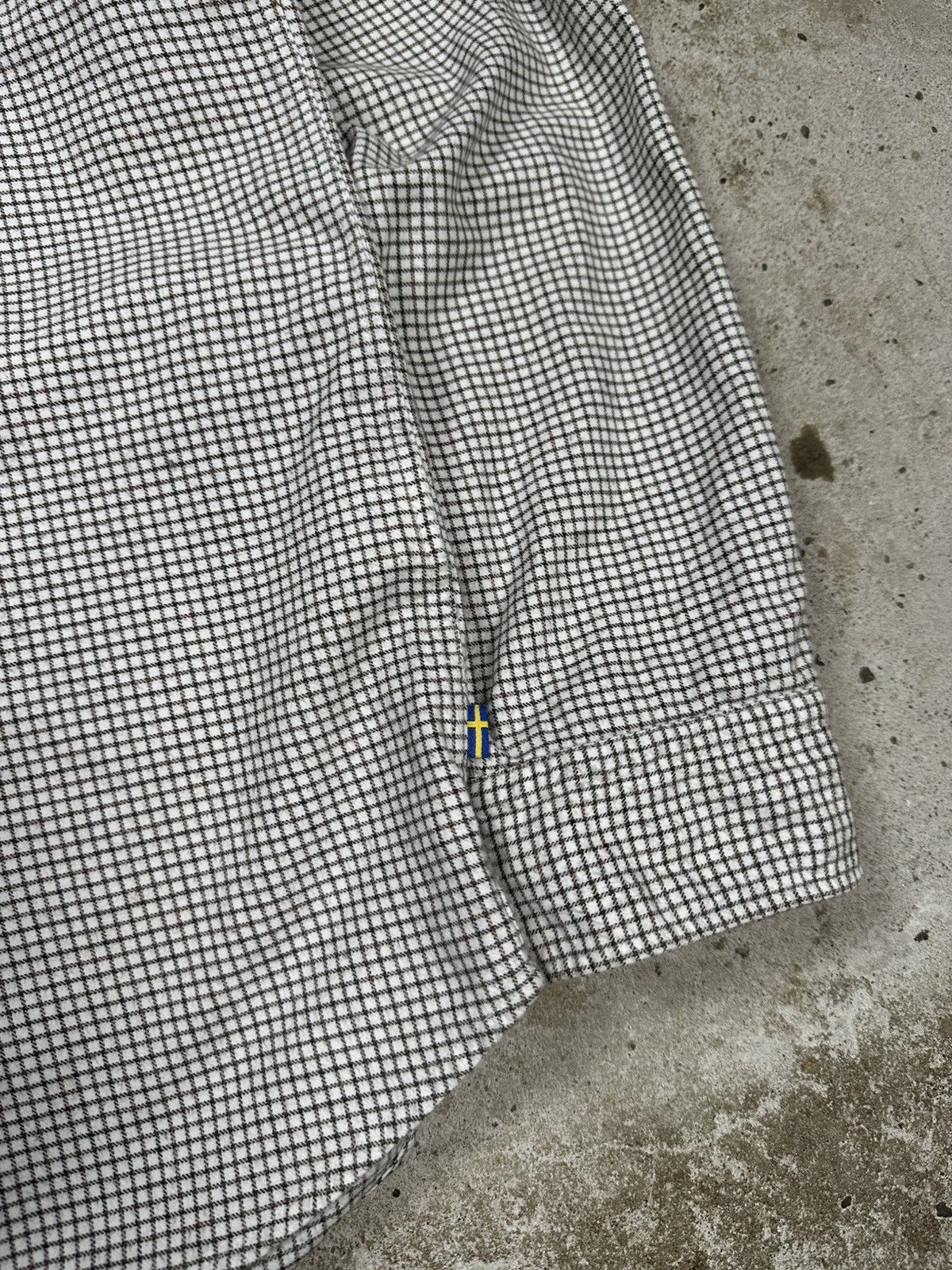 Fjallraven Forest Flannel Shirt Check Plaid Button Up