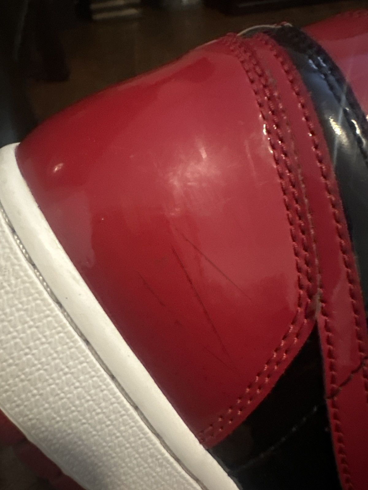 Jordan Brand Air Jordan 1 High OG “Patient Bred” Size US 10.5 / EU 43-44 - 6 Thumbnail