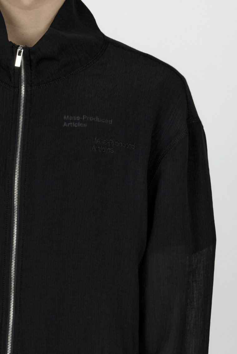 Other MPa VEIL CREPE ZIP JACKET (BLACK) , PLASTICPRODUCT Size US M / EU 48-50 / 2 - 6 Thumbnail