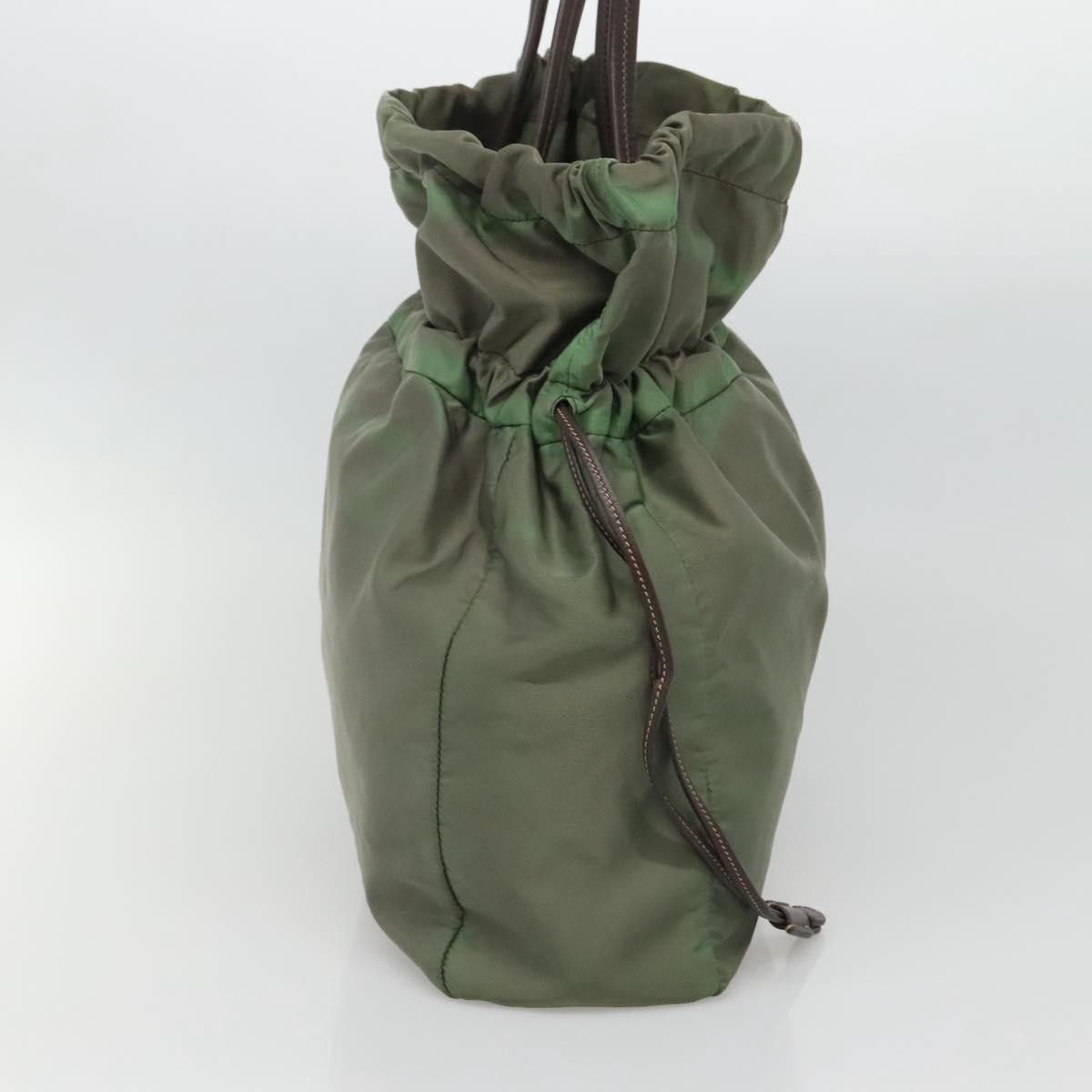 Prada PRADA Tote Bag Nylon Green Gold Size ONE SIZE - 4 Thumbnail