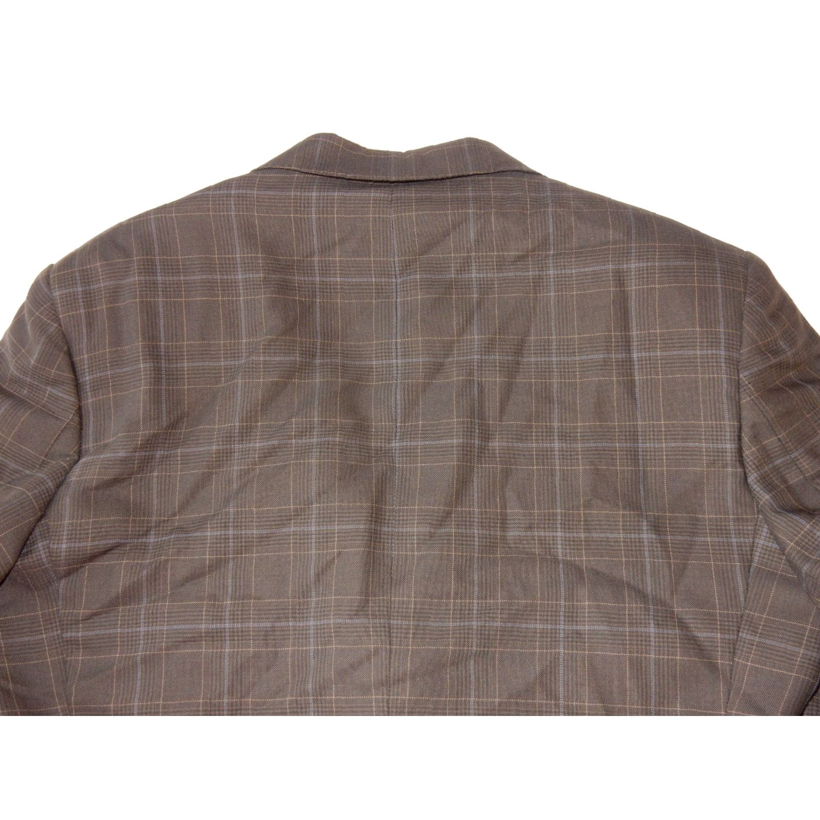 ELLIATT VINTAGE Piatelli Men's Wool Blazer Sport Coat Jacket Size 40S Brown Business Casual Men Size 40R - 5 Thumbnail