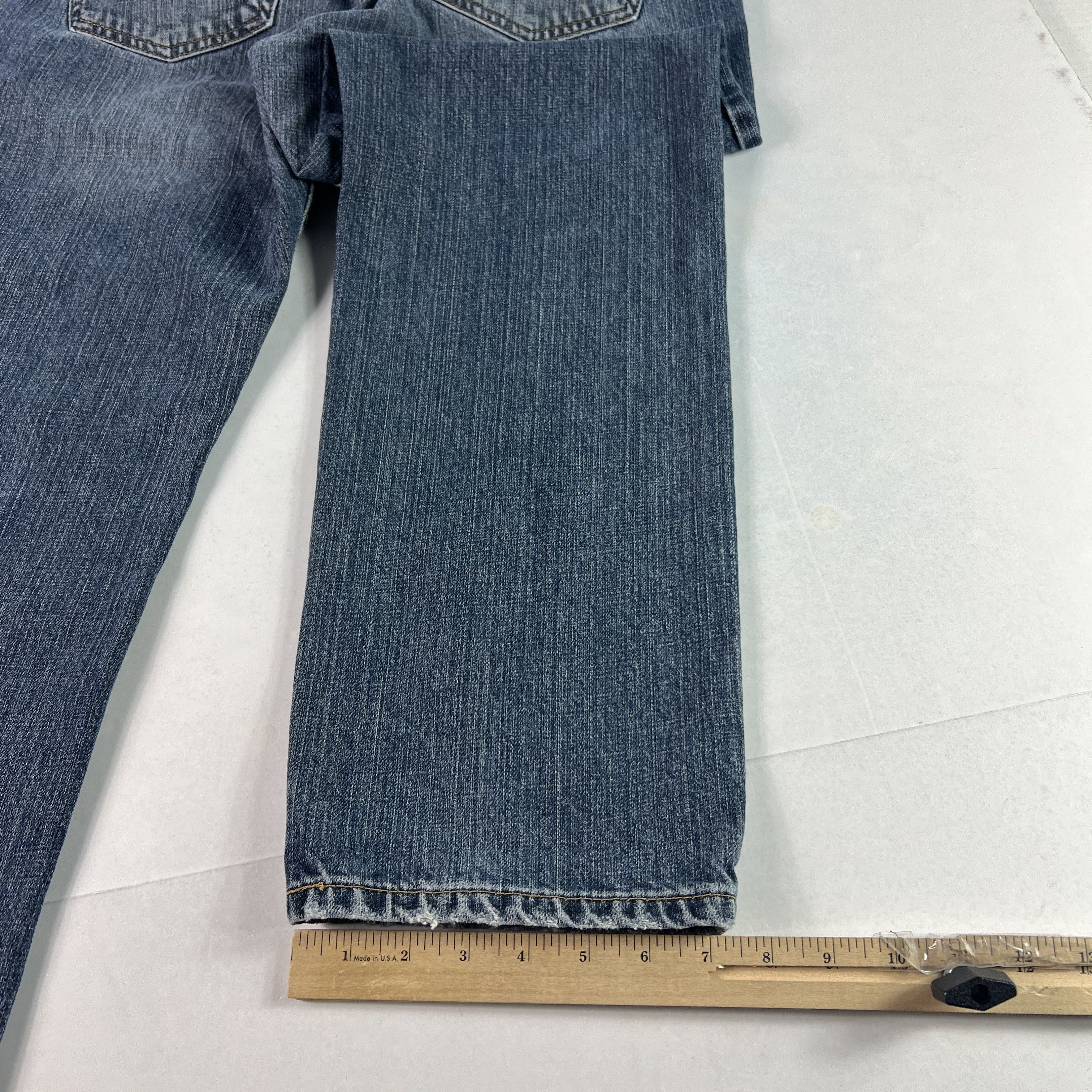 Levi's Levi's Jeans 559 Relaxed Fit Straight Leg Blue Faded Denim Size US 34 / EU 50 - 13 Thumbnail