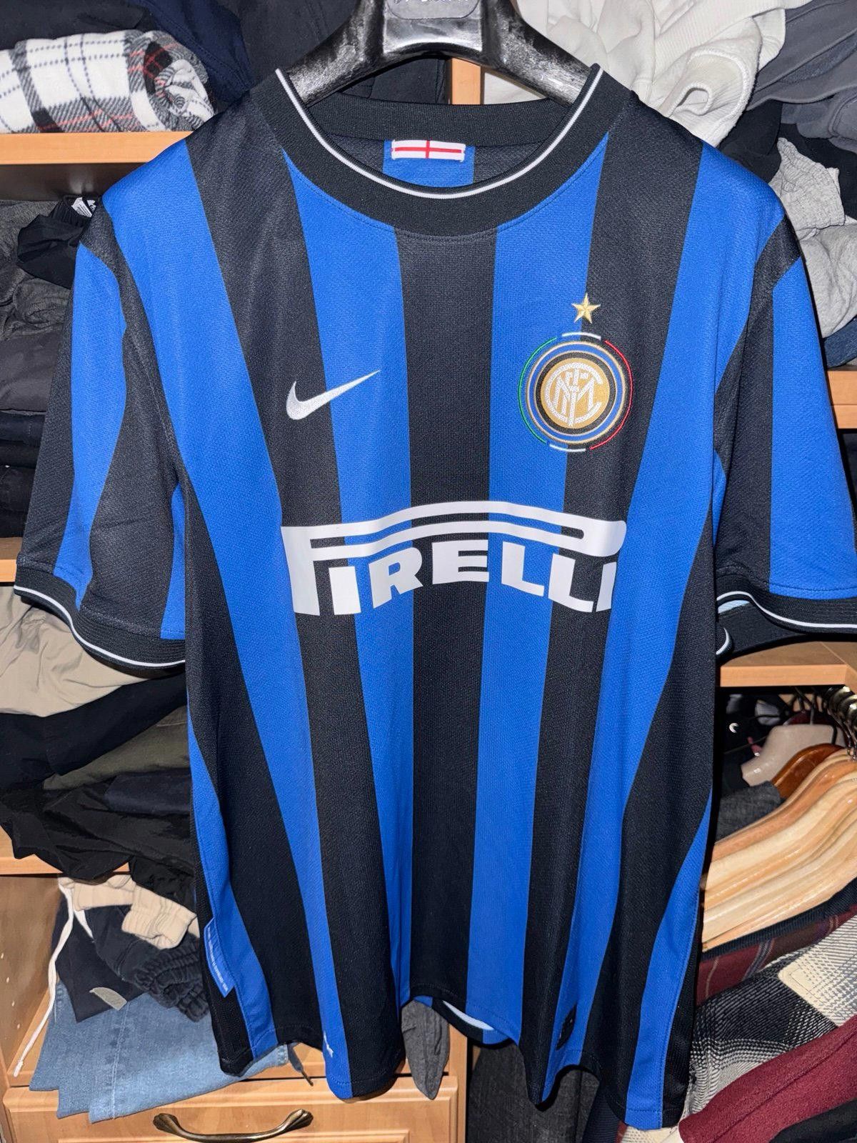 Nike Inter Milan Jersey 2009/10 Auth XL Nike FitDry Like New Size US XL / EU 56 / 4 - 2 Thumbnail