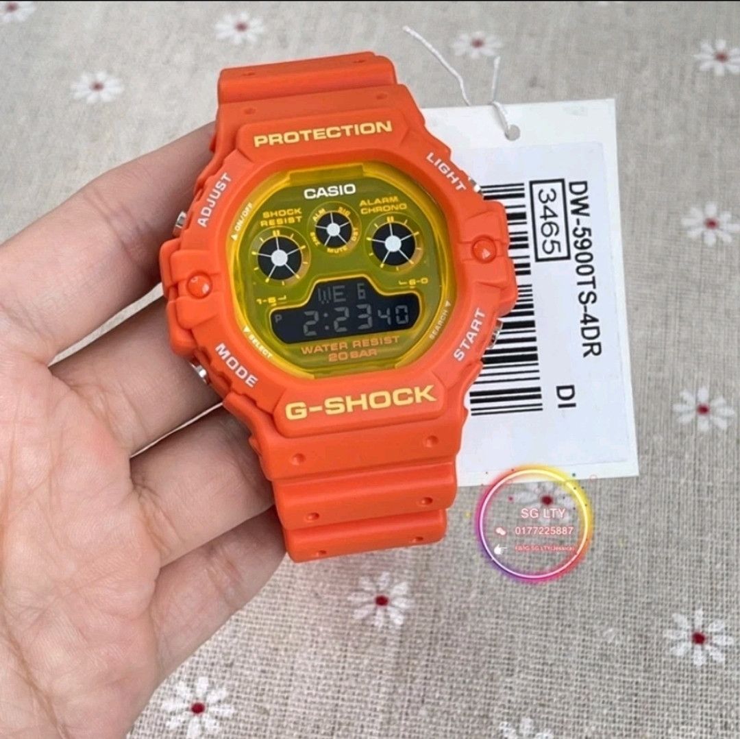 Casio × G Shock Casio G Shock DW-5900TS-4 (New) Size ONE SIZE - 3 Thumbnail