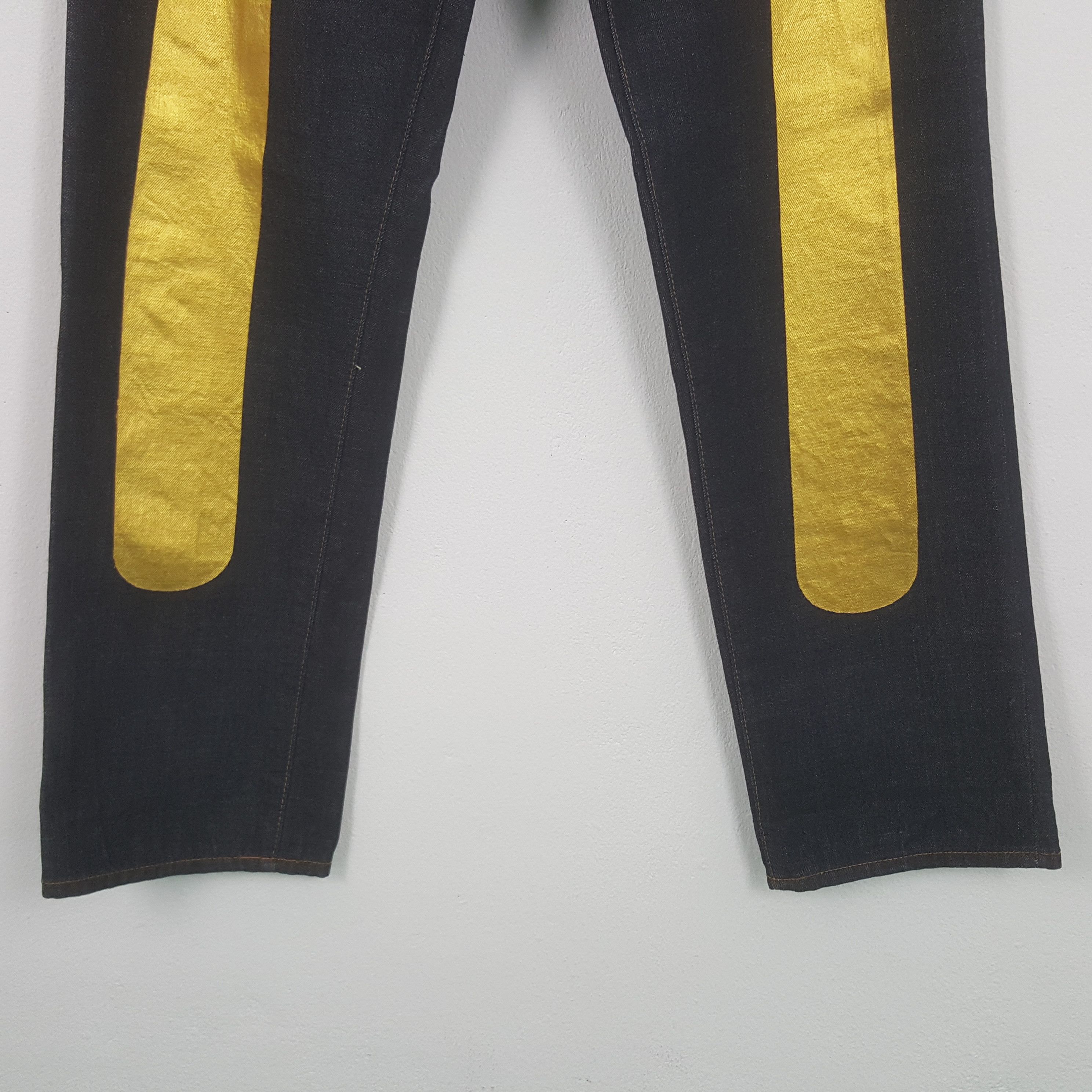 Evisu × Vintage Vintage Evisu Japan Custom Daicock Art Denim Jeans Size US 31 - 3 Thumbnail
