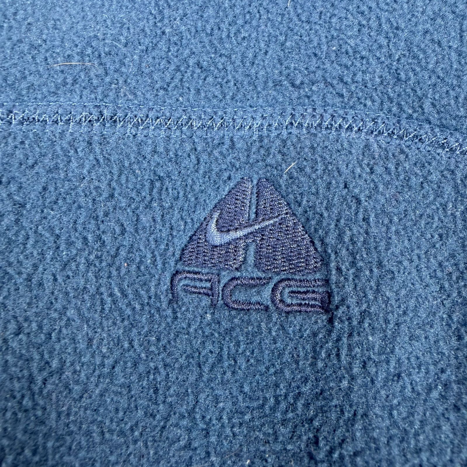 Nike Vintage Nike ACG Fit Therma Fleece Full Zip Jacket Blue XL Size US XL / EU 56 / 4 - 3 Thumbnail