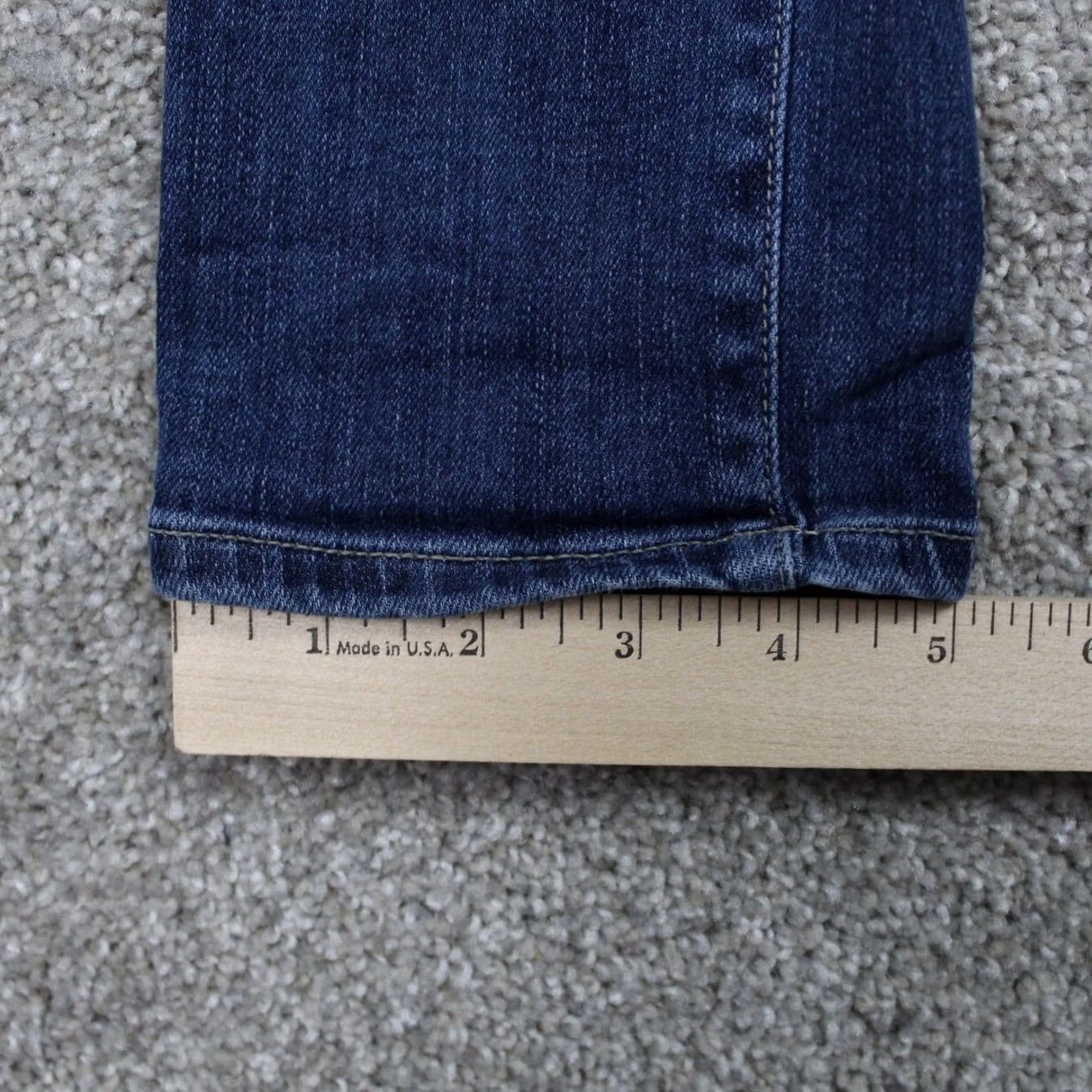 Paige Paige Izzy Jeans Womens 23 Blue Cropped Ankle Stretch Denim w/ 29" inseam Jeans Regular 90s Womens Blue Paige Izzy Size 40" / US 18 - 5 Thumbnail