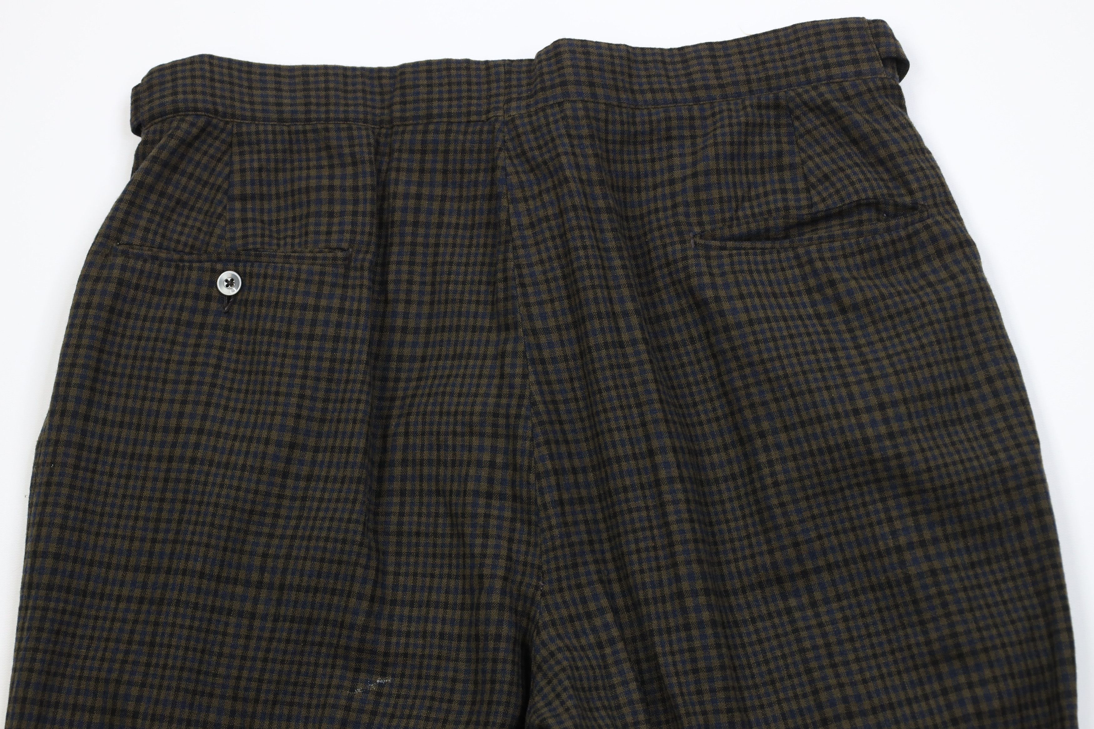 Vintage Vintage 50s Streetwear Flannel Wool Knit Wide Leg Pants USA Size US 34 / EU 50 - 11 Thumbnail