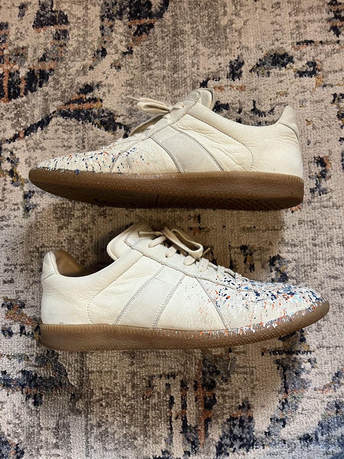 Maison Margiela Maison Margiela Replica Paint Splatter GATS Size US 8 / EU 41 - 3 Thumbnail
