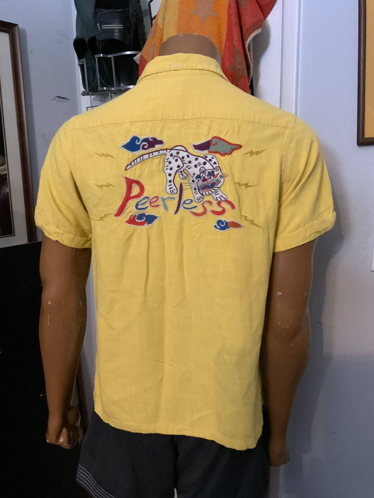 Visvim Visvim Irving Peerless Japanese Tiger Loop Collar Shirt Size US L / EU 52-54 / 3 - 12 Thumbnail