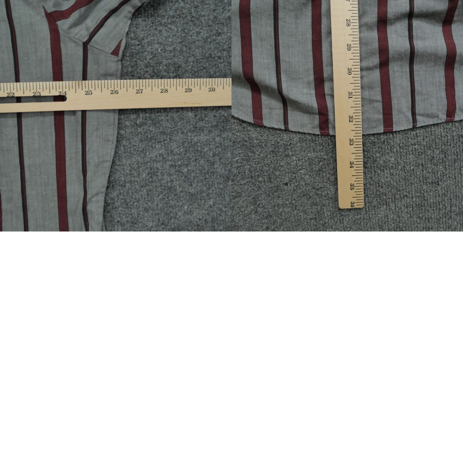 Vintage VINTAGE Ely Cattleman Shirt Mens XLT XL Tall 17.5 37 Grey Red Pearl Snap Western Country Shirt Mens Big & Tall Western Pockets 8/10 Size US XL / EU 56 / 4 - 8 Thumbnail