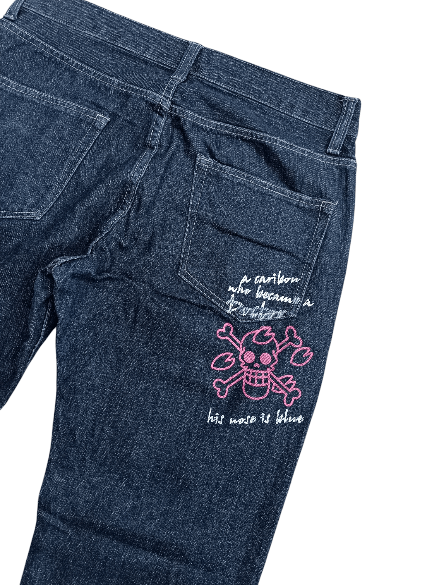 One Piece × Vintage Vintage Chopper One Piece Denim Jeans Size US 34 / EU 50 - 5 Thumbnail