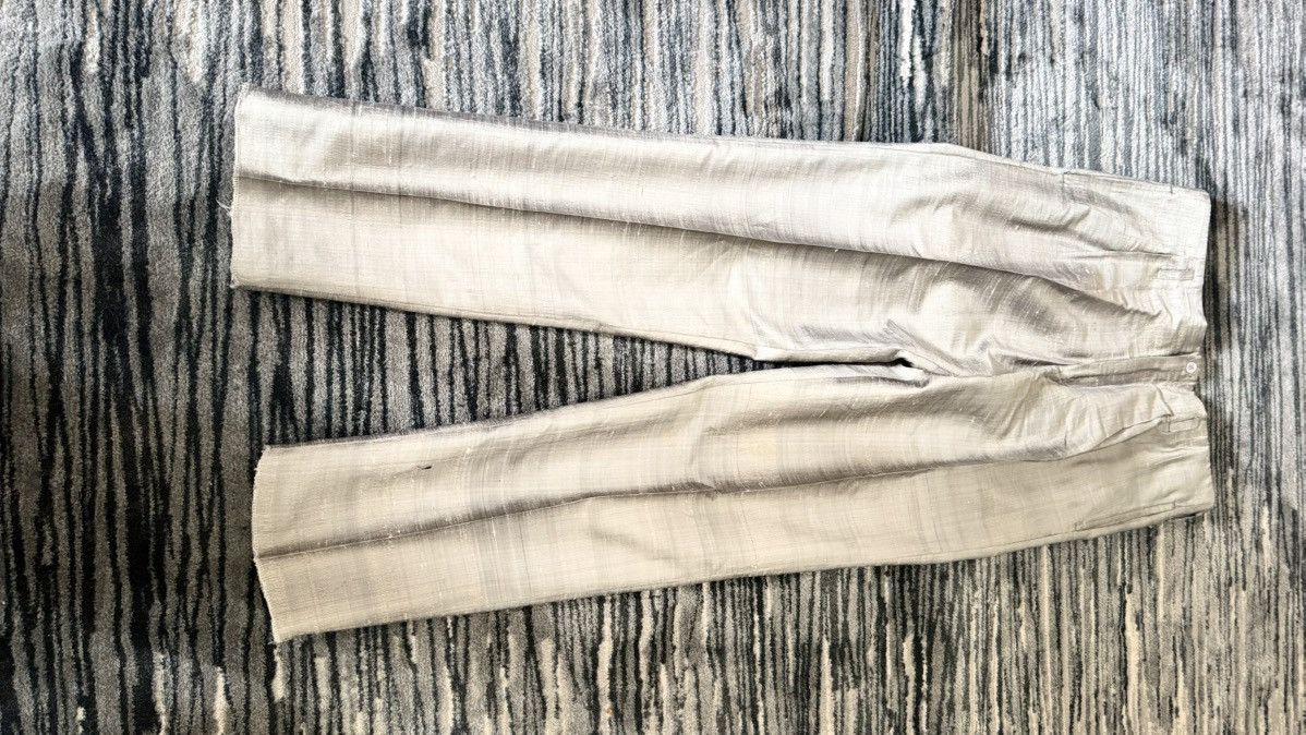 Other Vintage 1980s Duran Duran style silk suit Size 42R - 5 Thumbnail