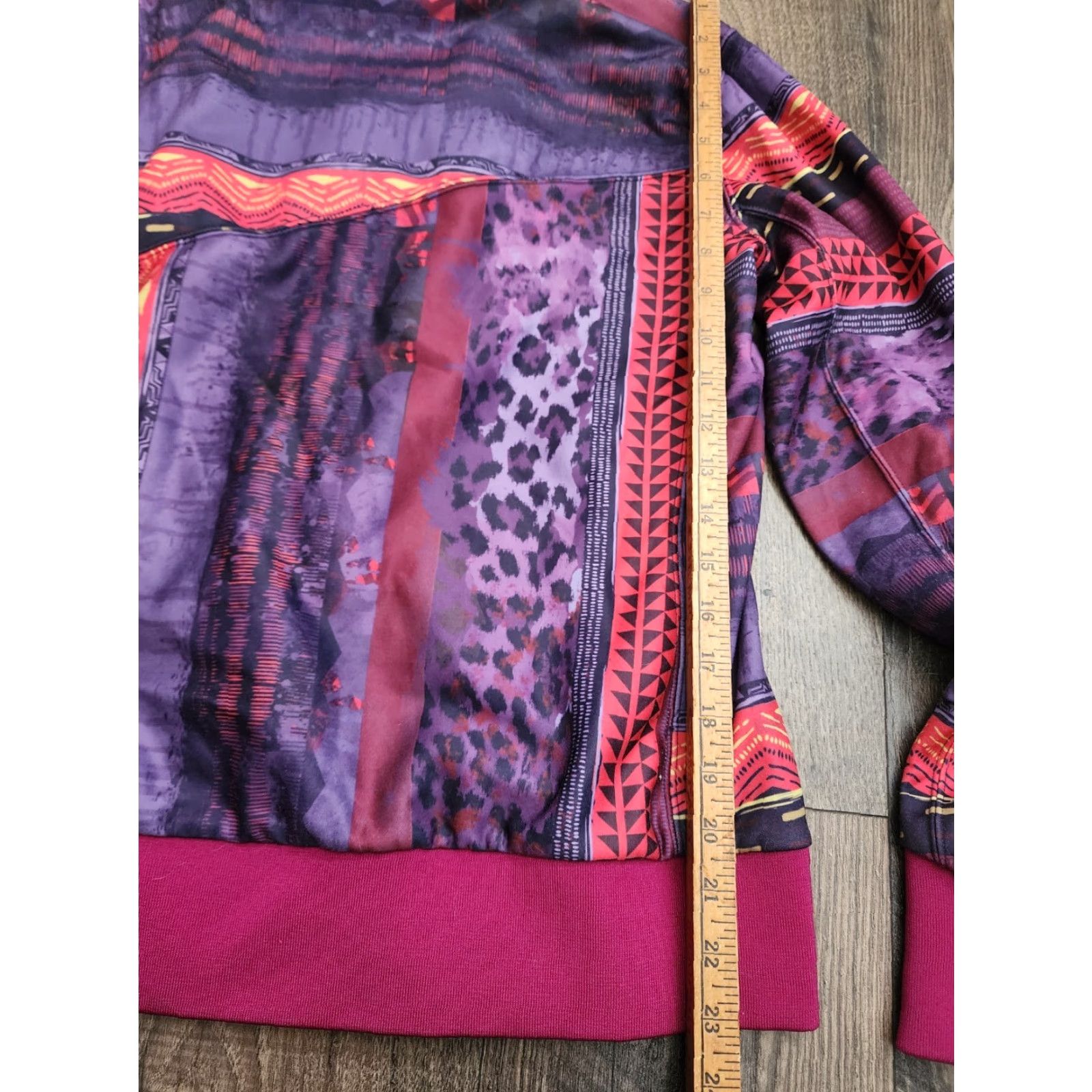 The North Face Womens M The North Face Zip Hoodie Jacket Geometric Animal All Over Print Size M / US 6-8 / IT 42-44 - 3 Thumbnail