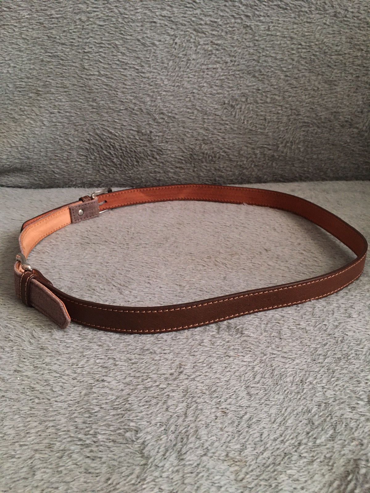 Fabiana Filippi Fabiana Filippi Designer Brown Leather Belt Size 44 Size ONE SIZE - 3 Thumbnail