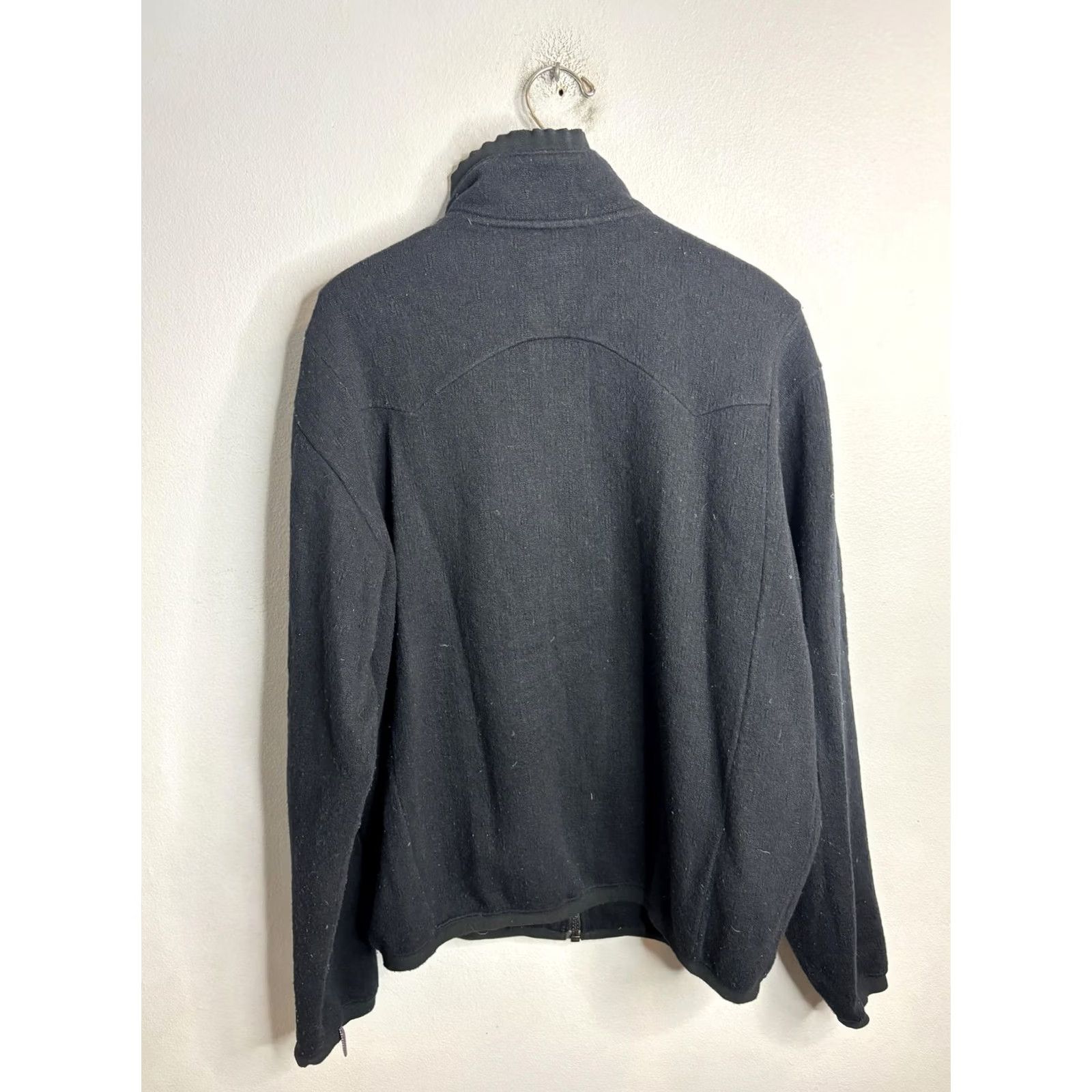 Nike Nike Sportswear Jacket Mens Large Black Full Zip Knit Chest Zipper Pockets Size US L / EU 52-54 / 3 - 5 Thumbnail