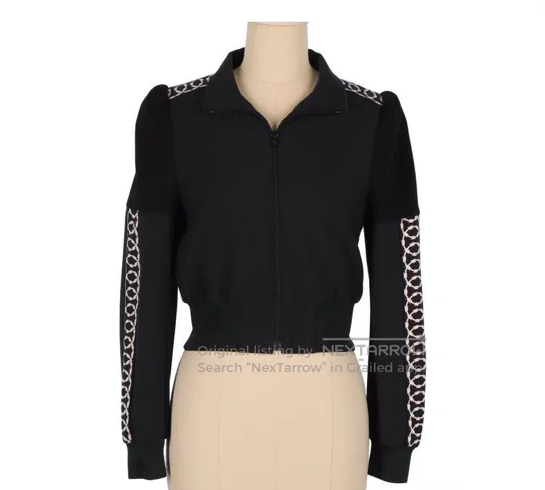 Junya Watanabe JUNYA WATANABE Black Collar Woven Jacket Size XS / US 0-2 / IT 36-38 - 1 Thumbnail
