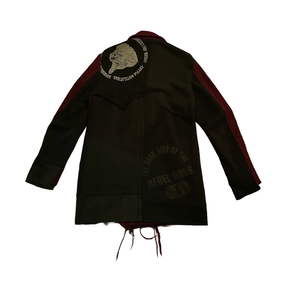 Undercover 03AW Paper Doll Hybrid Coat