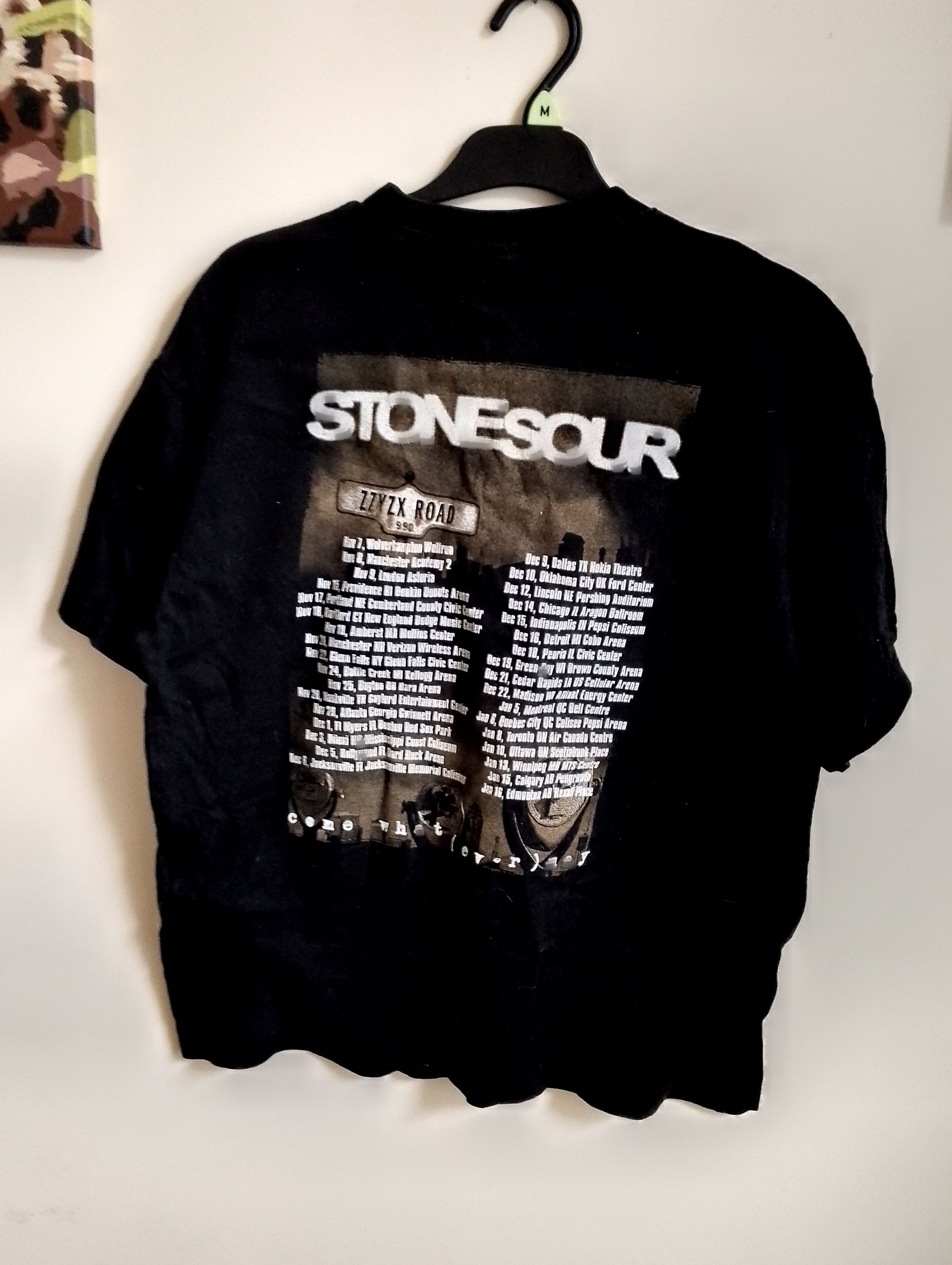 Band Tees stone sour tour tee come (what) ever may Size US M / EU 48-50 / 2 - 4 Thumbnail