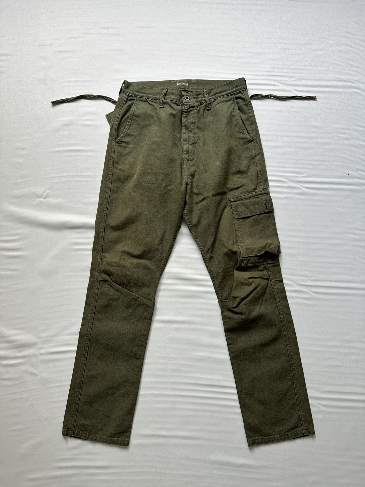 Kapital Kapital Thin Canvas Ringoman Cargo Pants Size US 30 / EU 46 - 1 Thumbnail