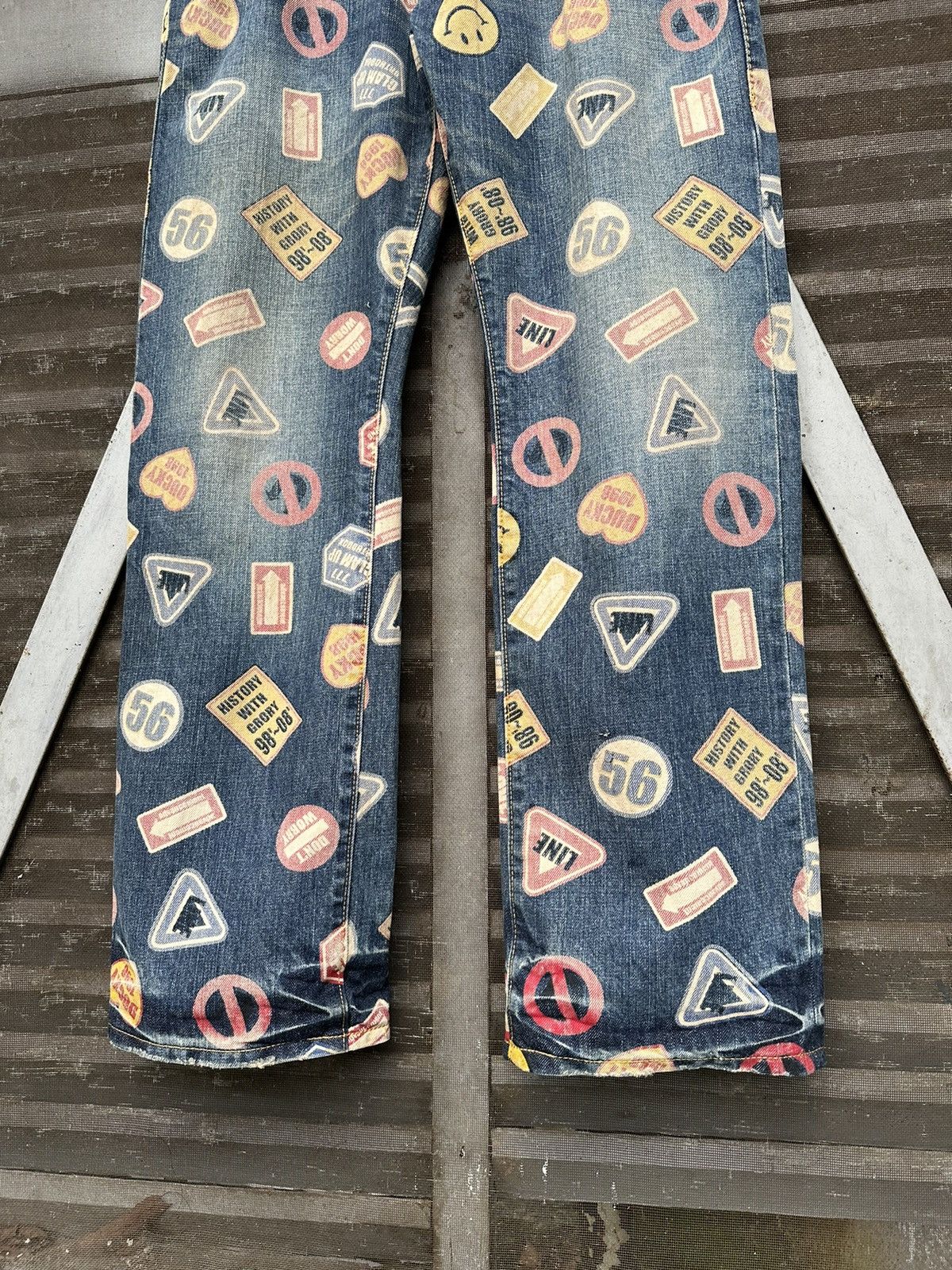 Vintage Vintage Co&Lu Fully Patchwork Print Denim (Woman) Size US 30 / EU 46 - 5 Thumbnail