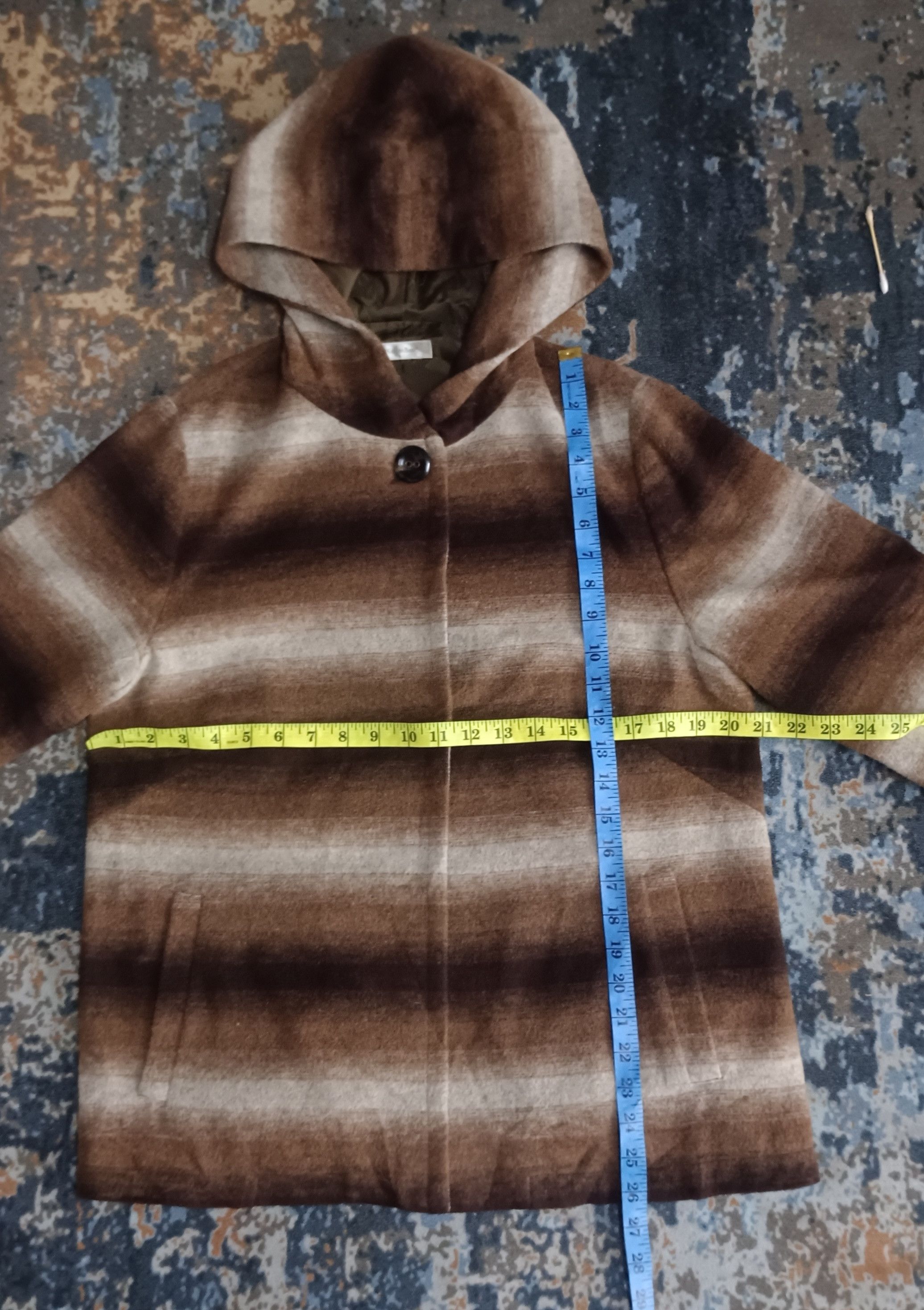 Golden Bear × Japanese Brand × Vintage Golden Bear A-line Coat Wool Blend Size XL Size US XL / EU 56 / 4 - 17 Thumbnail