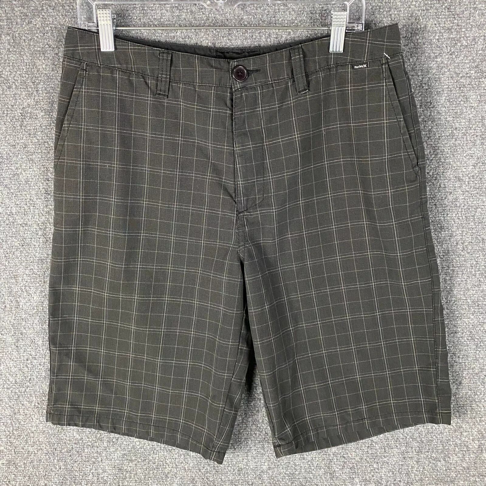 Hurley Hurley Bermuda Shorts Men's Size 32 Black Polyester Adults Size US 32 / EU 48 - 1 Thumbnail
