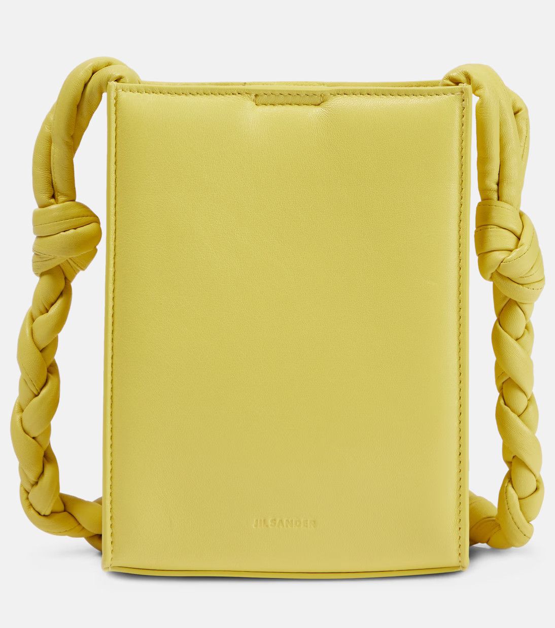 Jil Sander o1loc1c1124 Size: OS/Tangle Padded Crossbody Bag in Yellow Size ONE SIZE - 1 Thumbnail