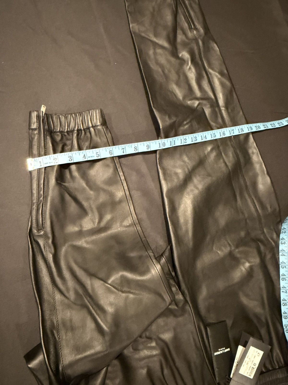 Saint Laurent Paris Saint Laurent mens leather joggers pants. 54/38. $4990 Size US 38 / EU 54 - 9 Thumbnail