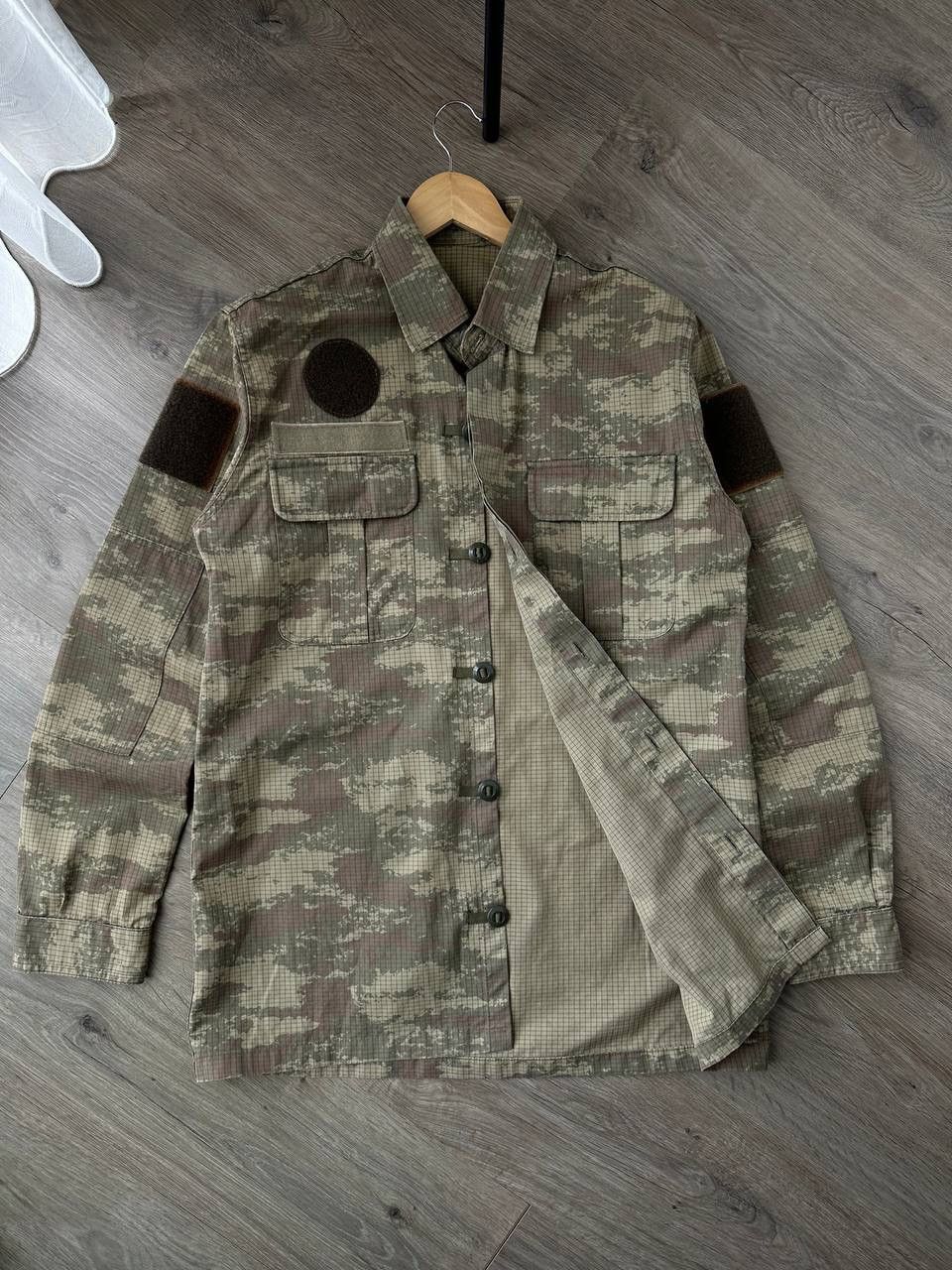 Japanese Brand × Vintage Vintage Japanese Camo Tactical Patch Mens Jacket Size US M / EU 48-50 / 2 - 8 Thumbnail