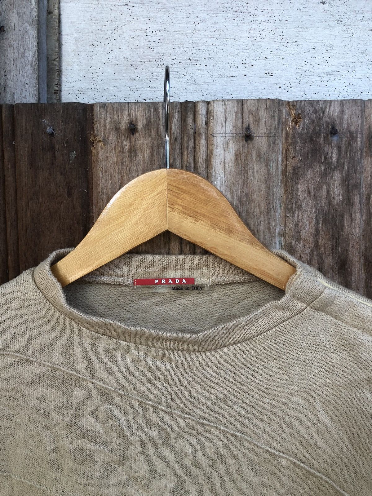 Prada × Vintage Vintage Prada Longsleeve Tee Size M / US 6-8 / IT 42-44 - 2 Thumbnail