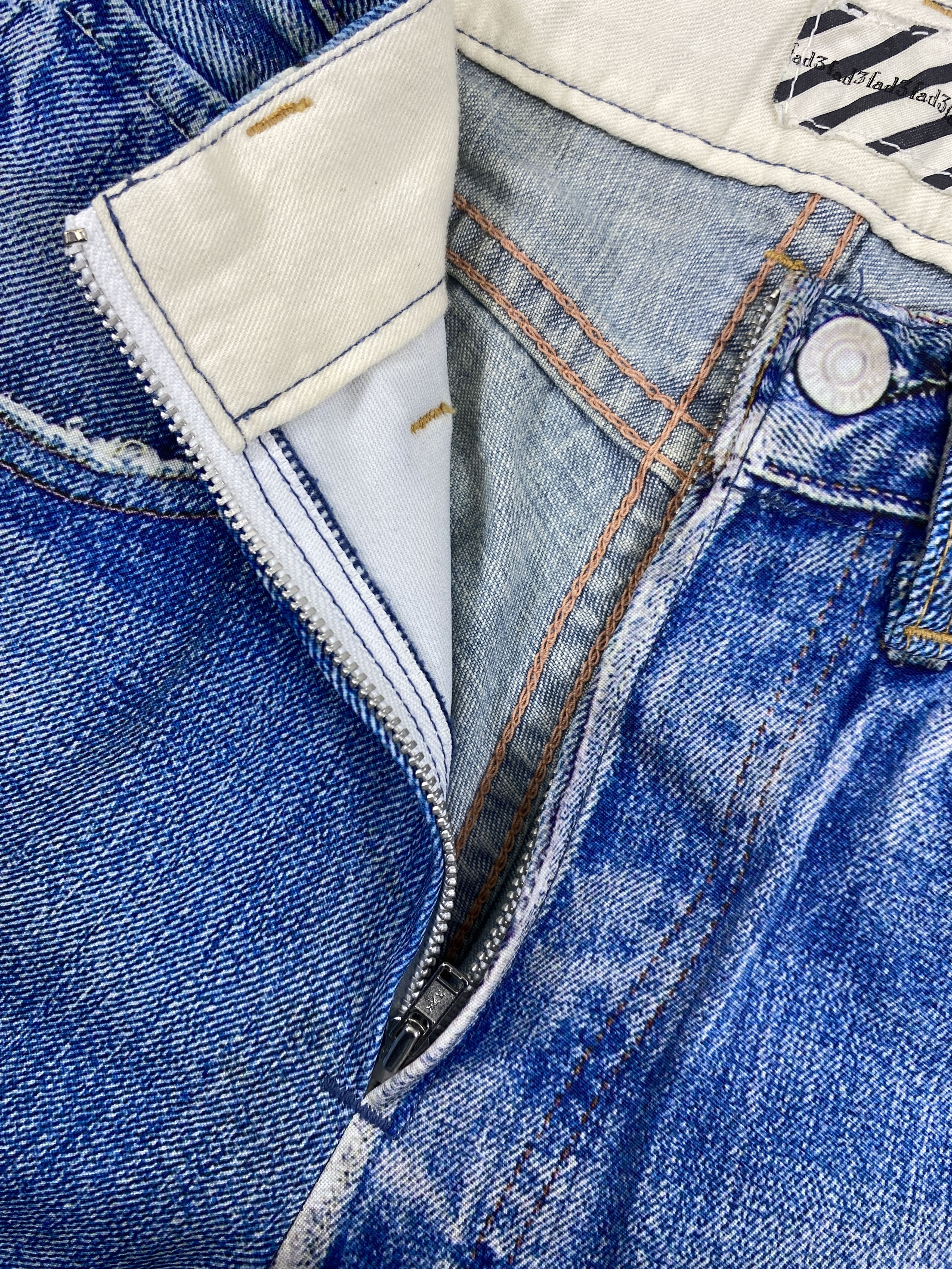 Kapital Japanese Brand Distressed kapital style Jeans 32x31 - JN3553 Size US 32 / EU 48 - 7 Thumbnail