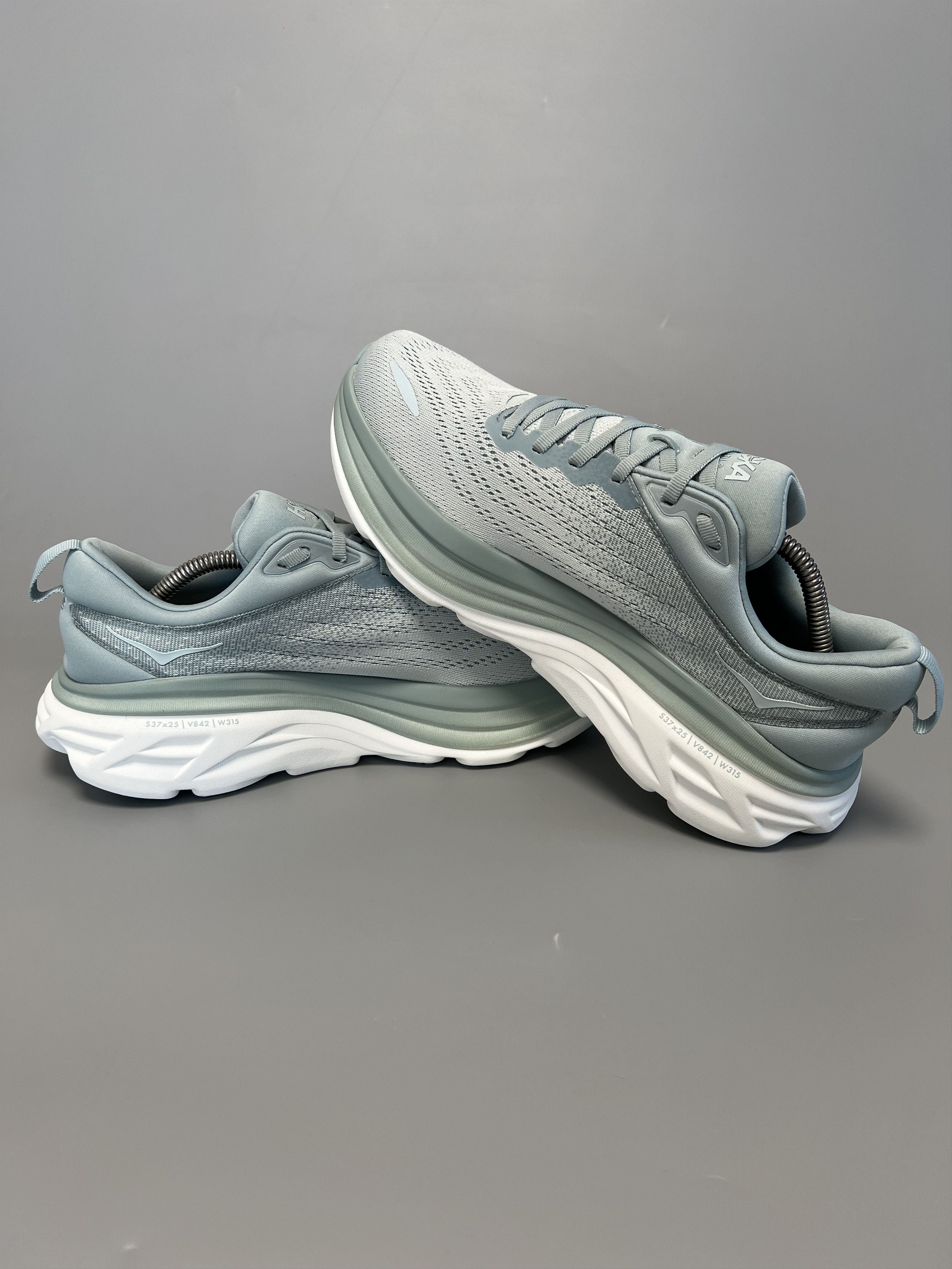 Hoka 9.5D Hoka One One Bondi 8 Men's Running Shoes Gym Walking Size US 9.5 / EU 42-43 - 5 Thumbnail