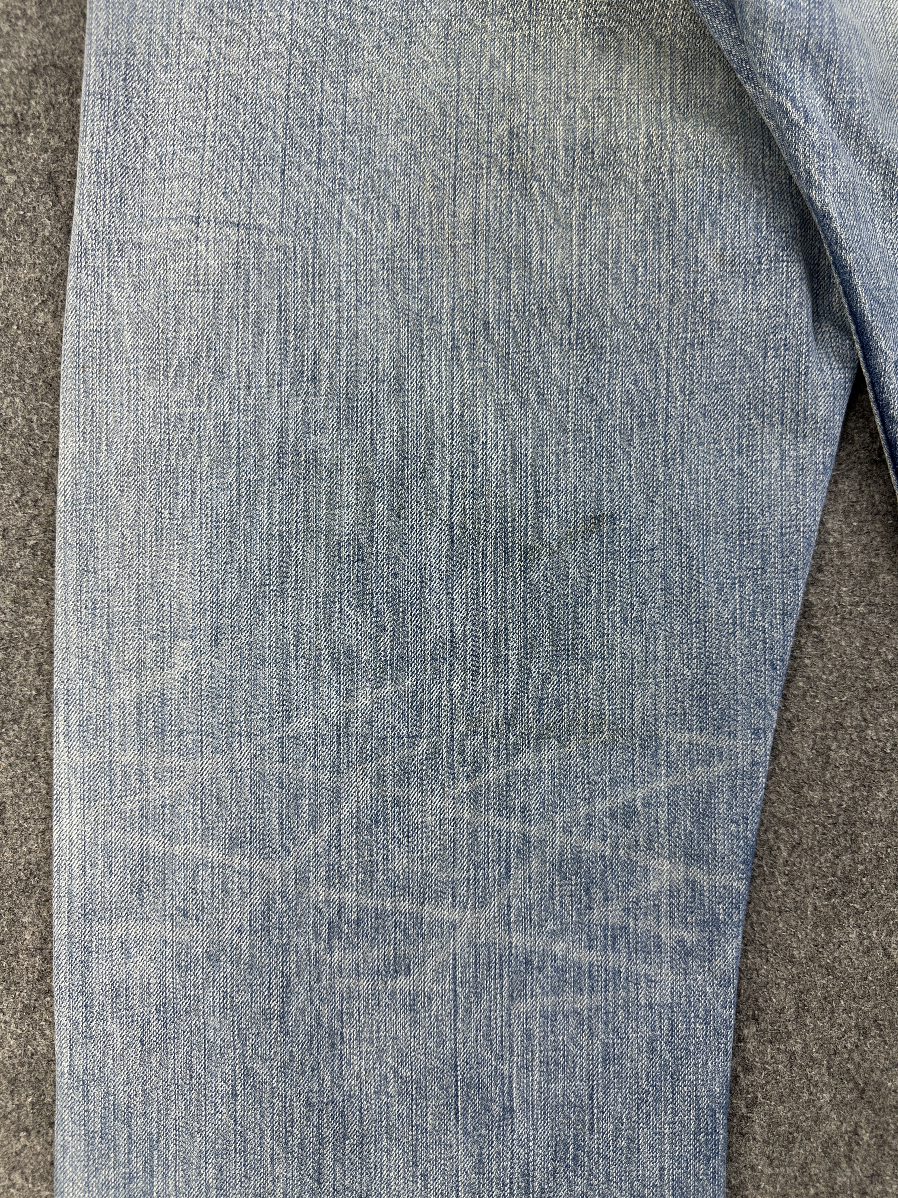 Levi's Vintage Distressed Levis 501 Faded Blue Jeans 32x32 S0046 Size US 32 / EU 48 - 14 Thumbnail