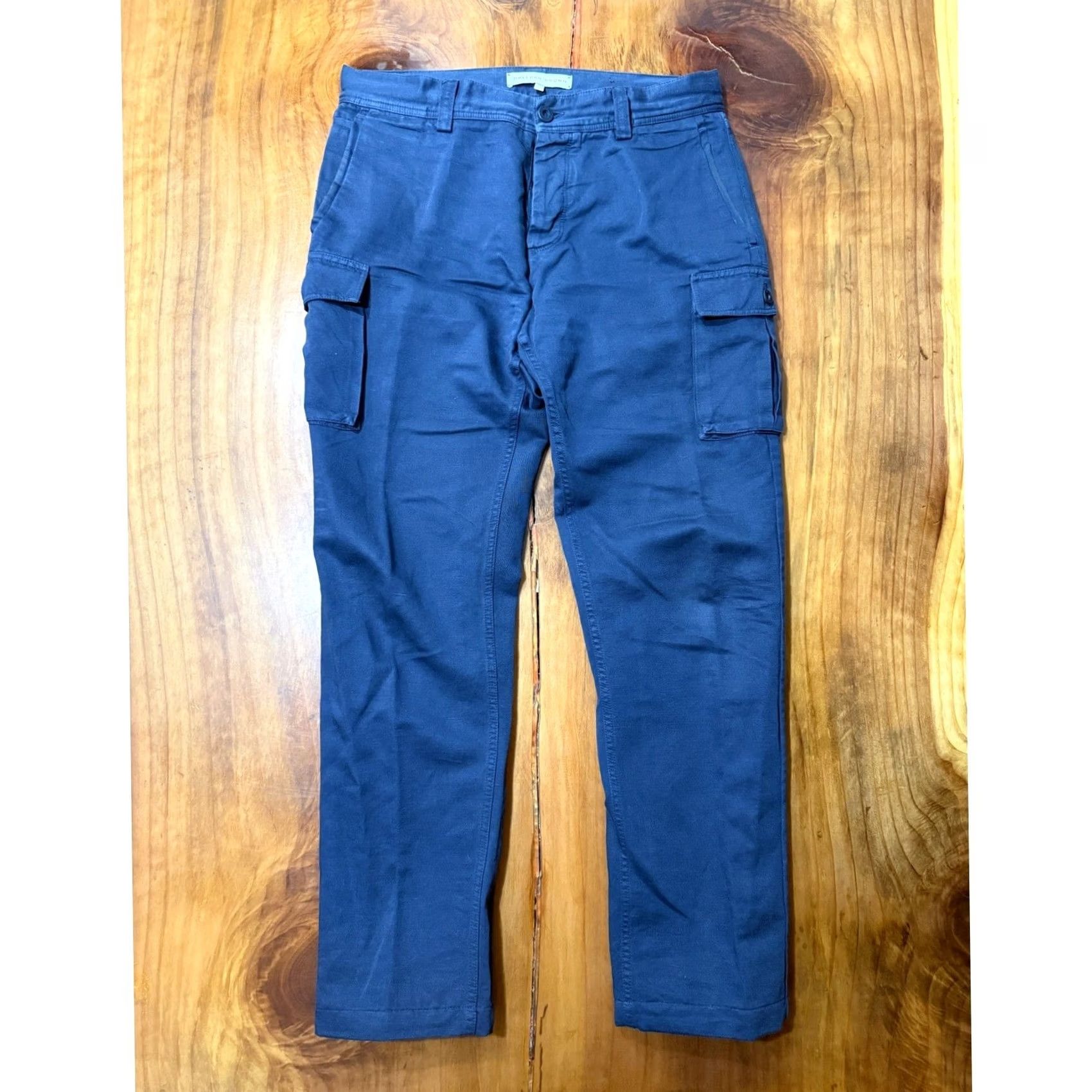 Orlebar Brown Orlebar Brown Chino Pant 32 Inseam 30 Navy Blue Button Fly Flat Cargo Mens Regular Size US 32 / EU 48 - 2 Thumbnail
