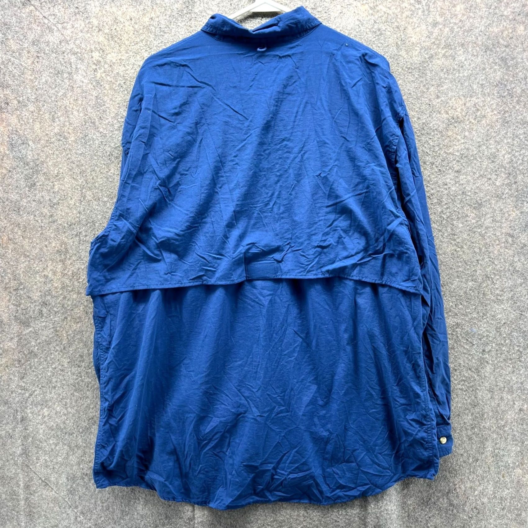 Vintage VINTAGE Reel Legends Shirt Men XL Blue Button Down Vented Nylon Fishing Outdoors Utility Size US XL / EU 56 / 4 - 2 Thumbnail
