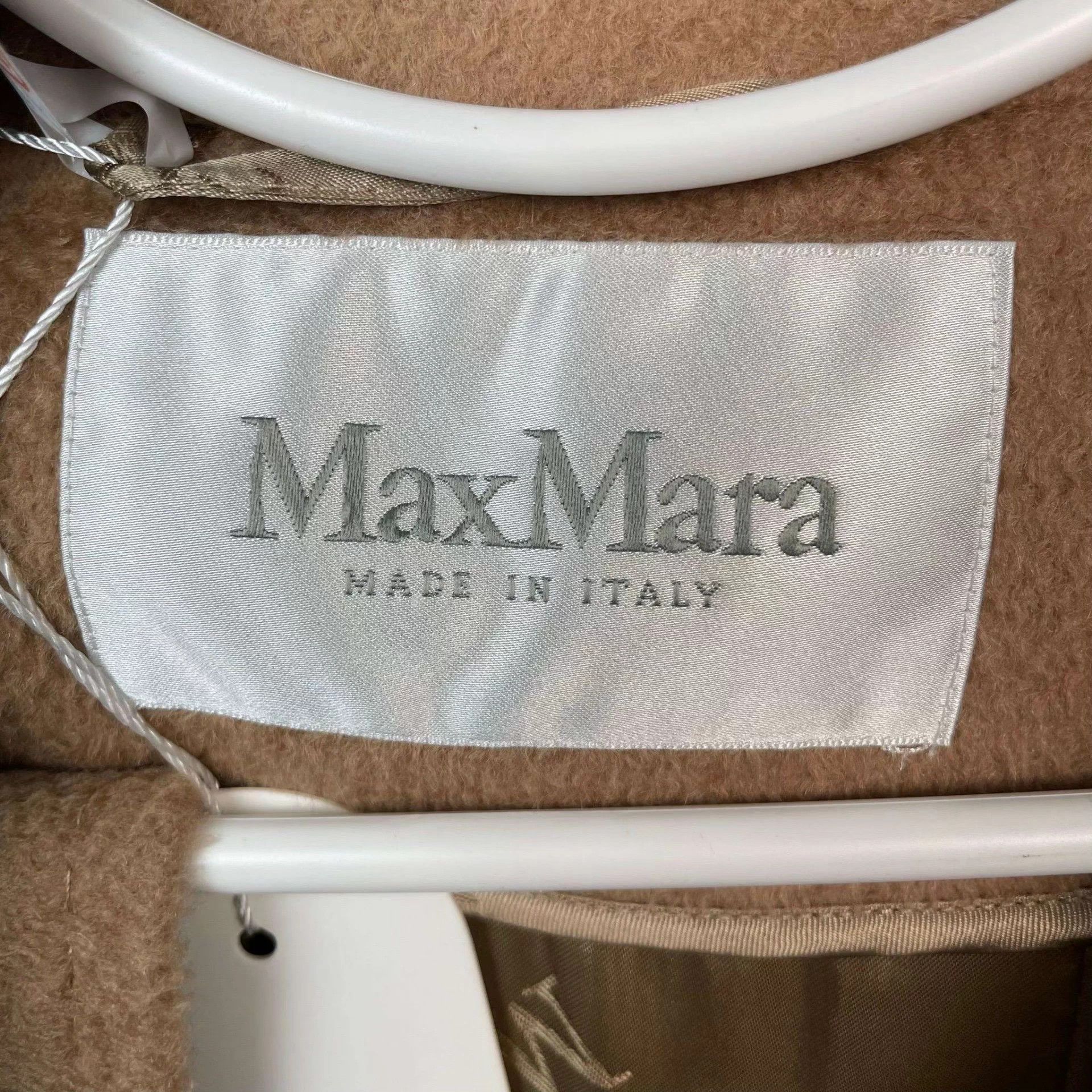 Max Mara Maxmara Camel Hair Coat 160 Size S / US 4 / IT 40 - 3 Thumbnail