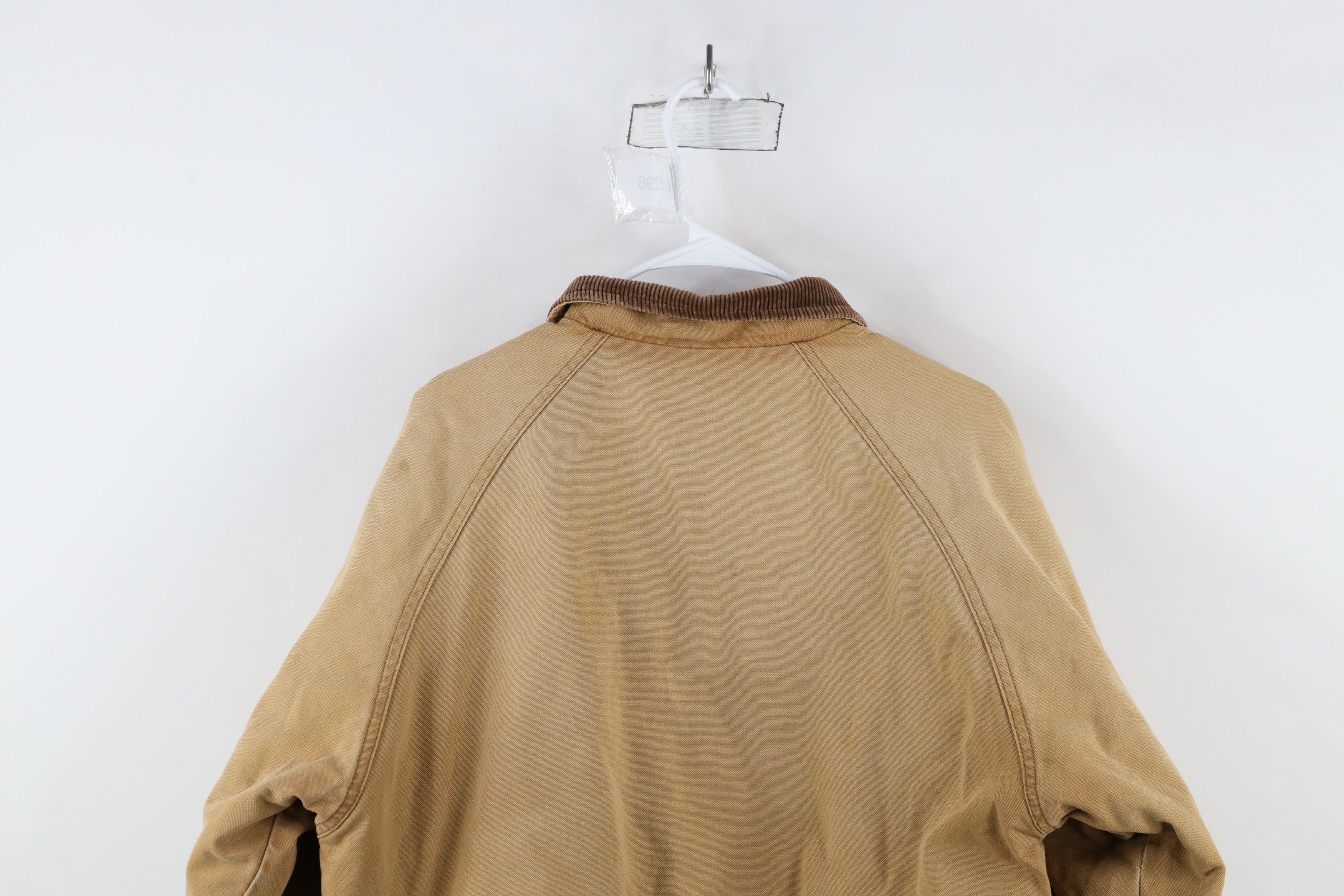 Vintage × Walls Vintage 90s Walls Canvas Bomber Jacket Duck Brown USA Size US XL / EU 56 / 4 - 18 Thumbnail