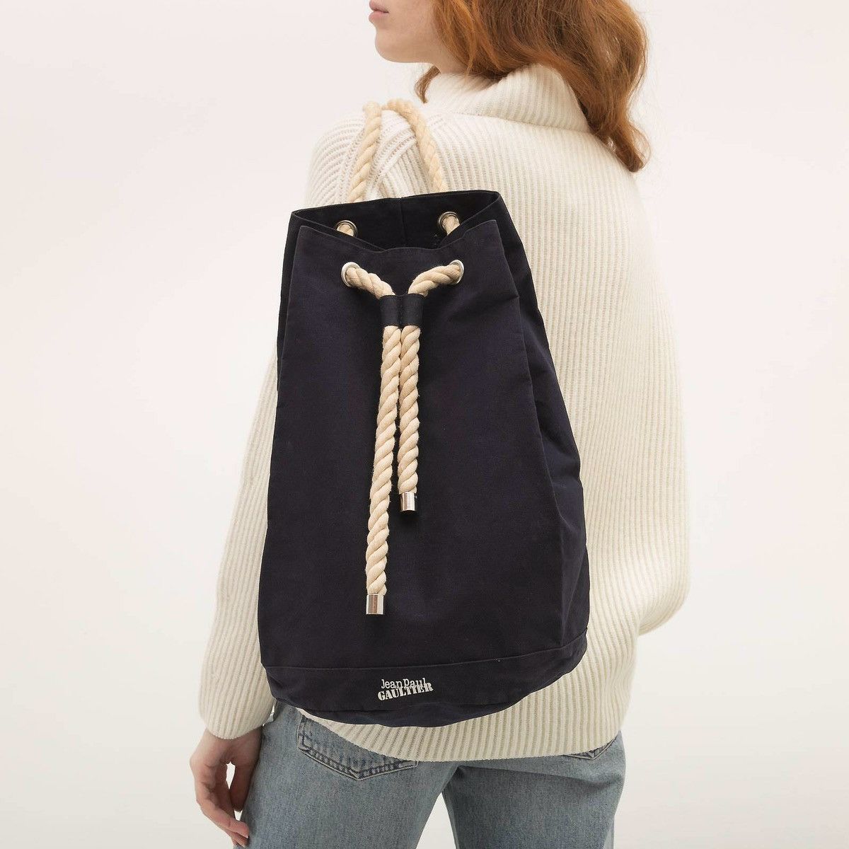 Designer × Jean Paul Gaultier 💥 RARE 💥 Jean Paul Gaultier Canvas Cloth Backpack Size ONE SIZE - 5 Thumbnail
