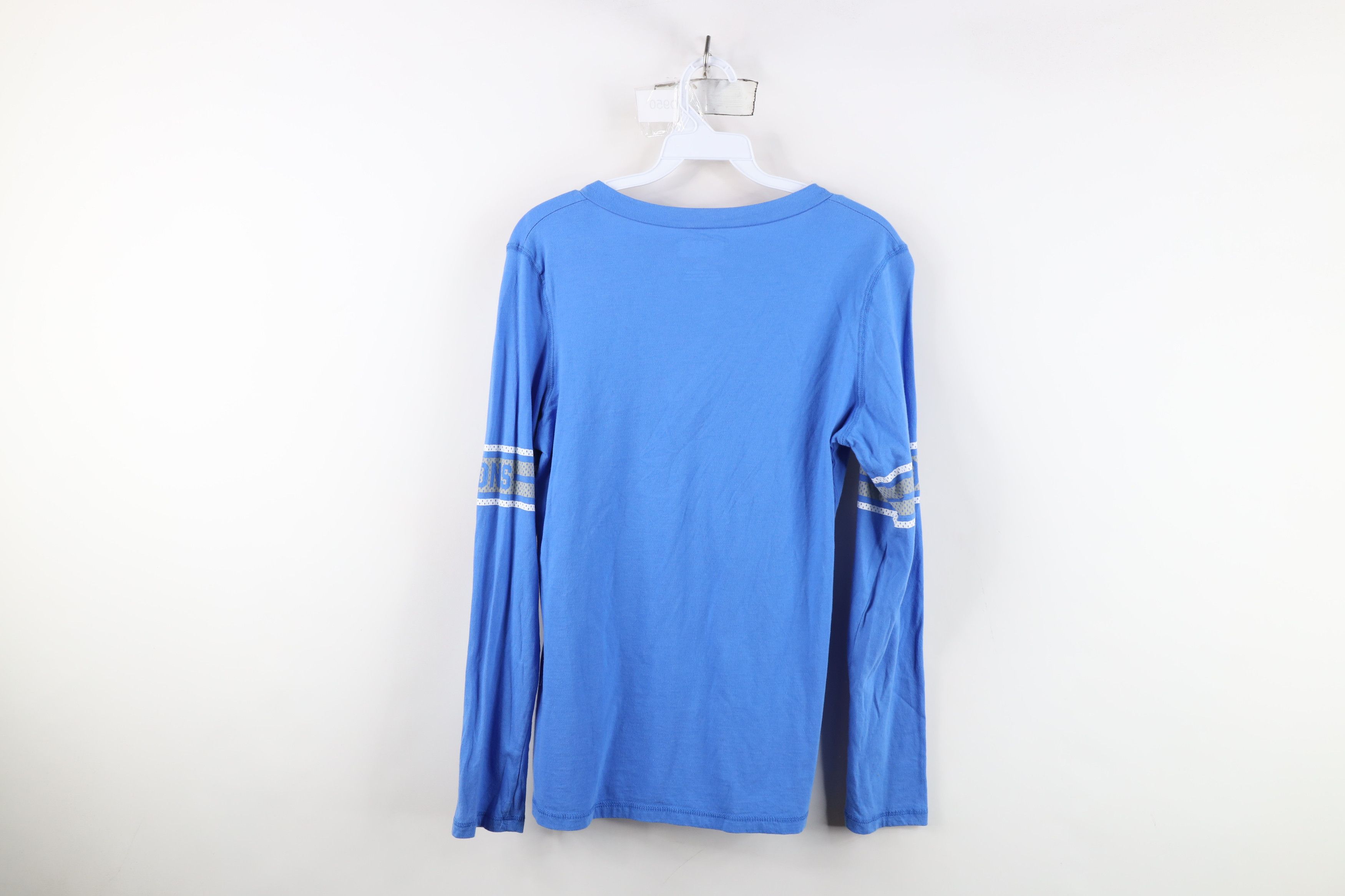 Vintage Vintage NFL Faded Detroit Lions Football Jersey T-Shirt Blue Size M / US 6-8 / IT 42-44 - 13 Thumbnail