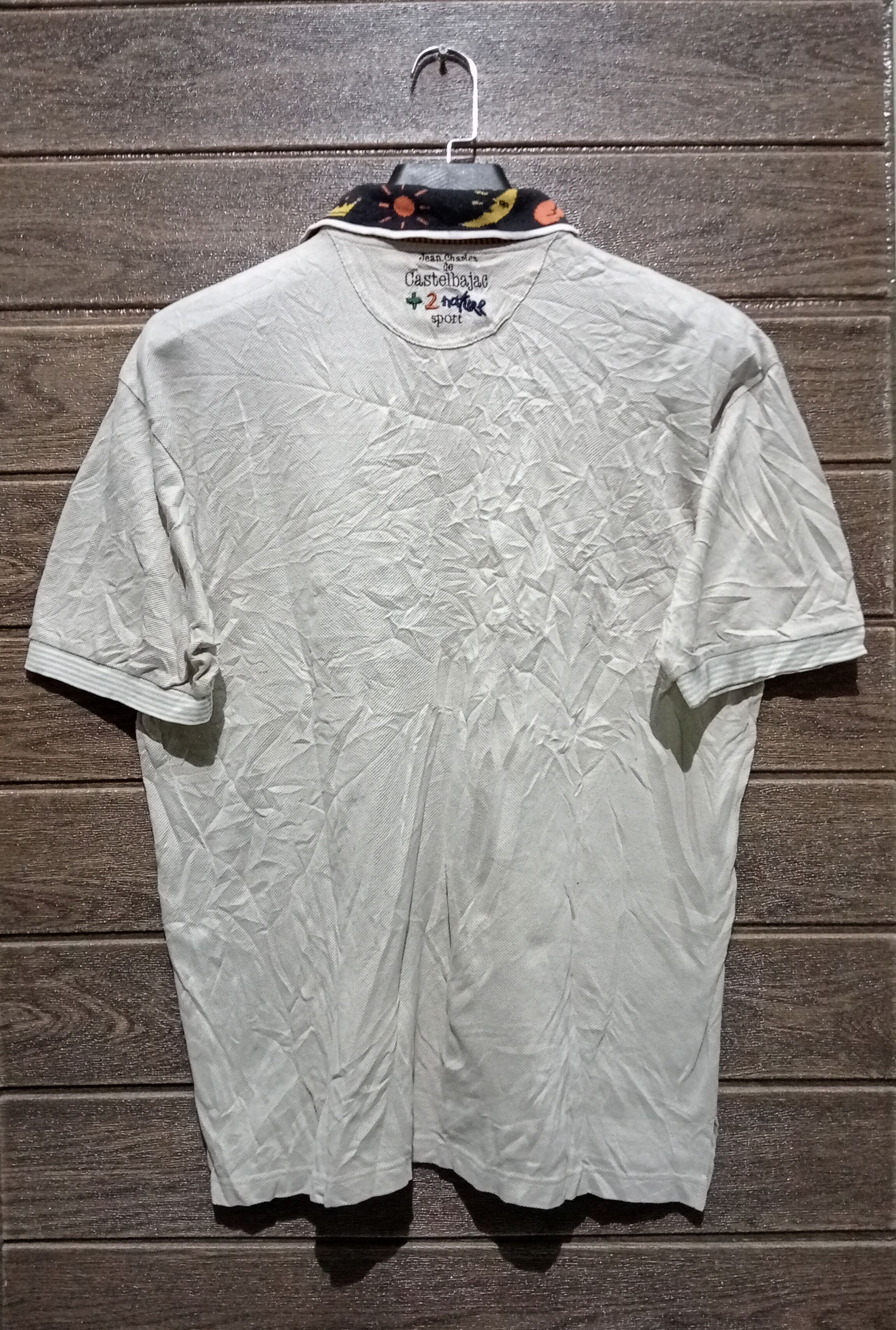Jean Charles De Castelbajac Jean Charles de Castelbajac Embroidery Polo Shirt Size US L / EU 52-54 / 3 - 6 Thumbnail
