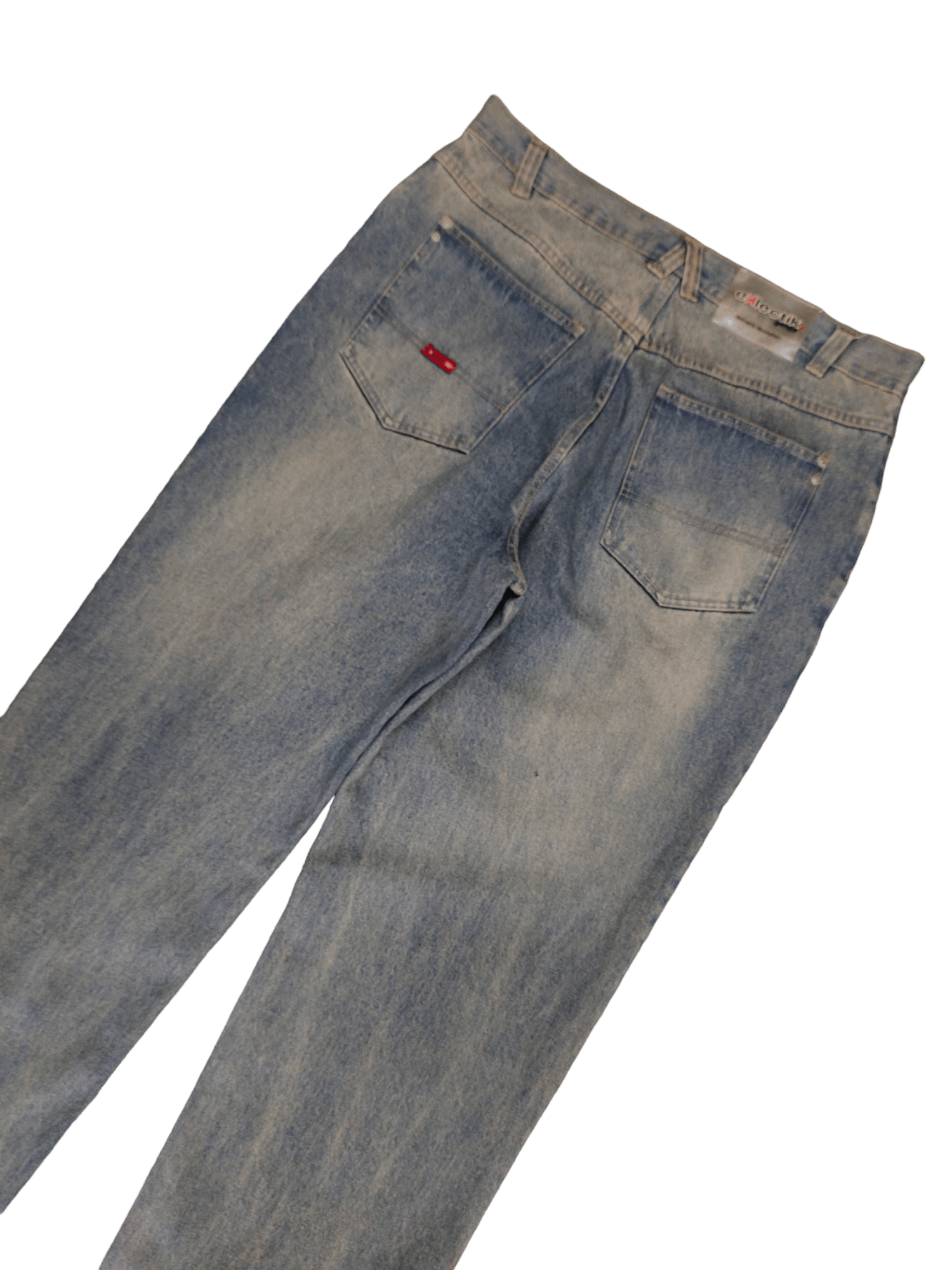 Ecko Unltd. Baggy Jeans Eklectik Genes Sand Wash Wide Leg Jeans Y2k Jnco Size US 38 / EU 54 - 5 Thumbnail
